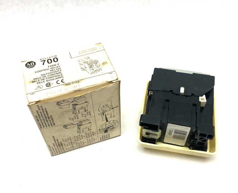 Allen Bradley 700-F400A1 Ser. C Type F Control Relay 110V-50Hz, 120V-60Hz - Maverick Industrial Sales