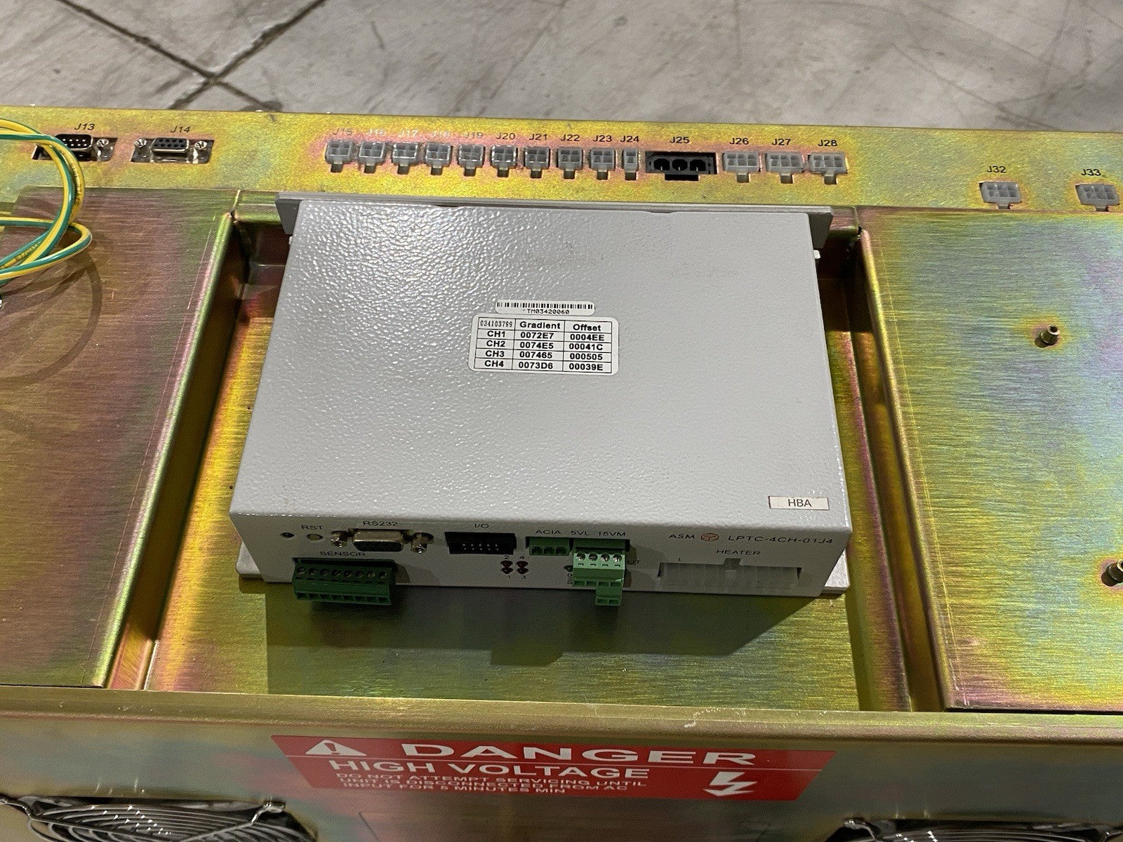 ASM Wire Bonder 01-88373 Rev. A Power Supply Assembly Unit EAGLE60 LPS-2 ASSY568 - Maverick Industrial Sales