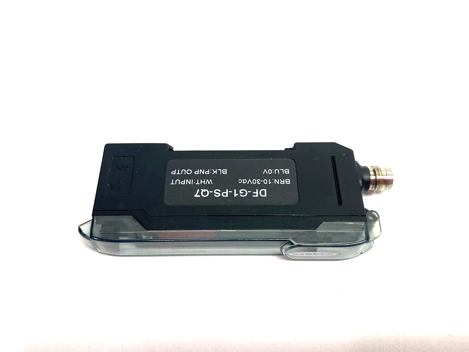 Banner DF-G1-PS-Q7 Expert Dual Display Fiber Amplifier 4-pin M8 Integral 19359 - Maverick Industrial Sales