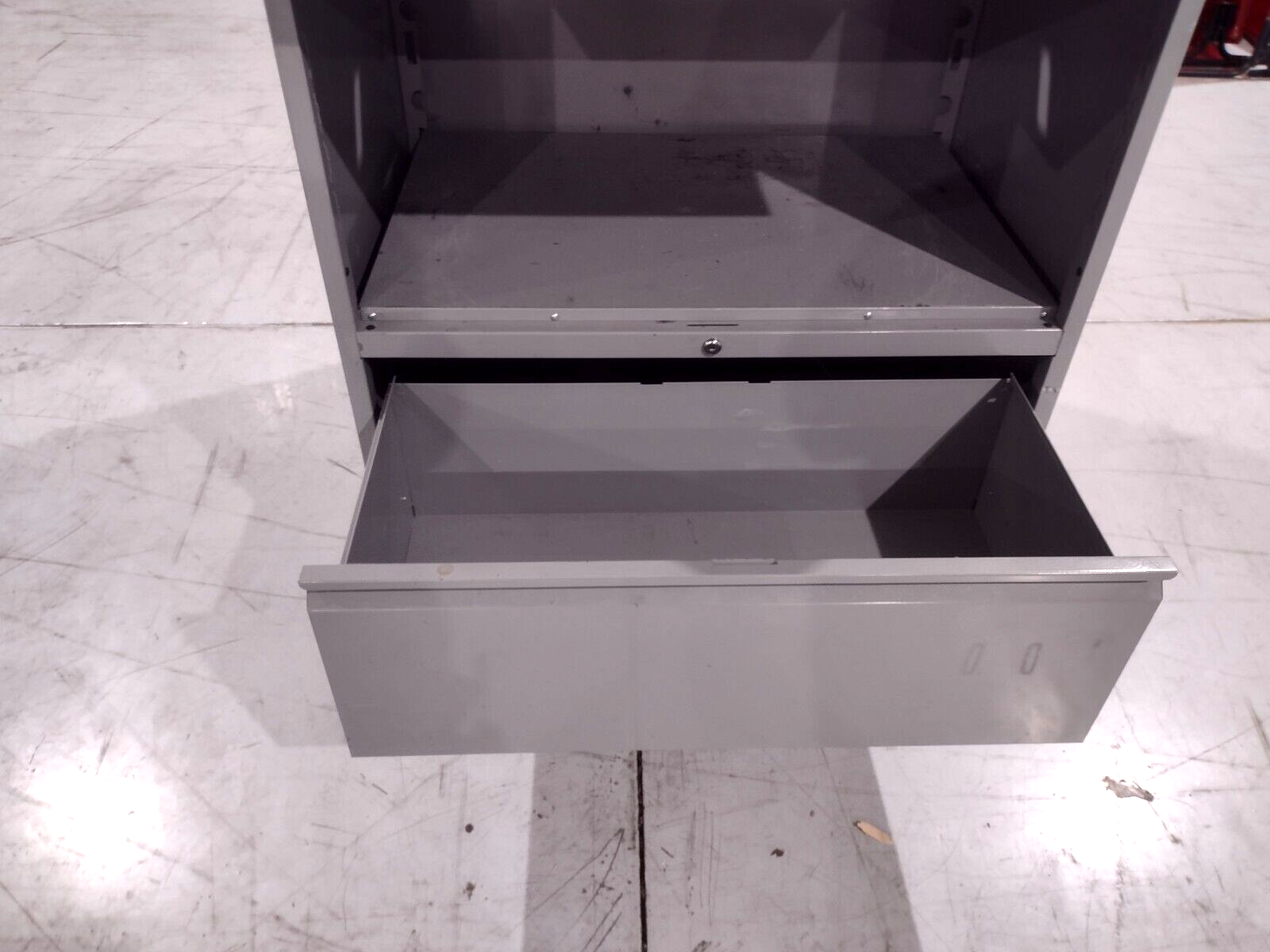 Desktop Computer FrankenCart 35"x24"x49" Gray Steel Cart on Casters - Used - Maverick Industrial Sales