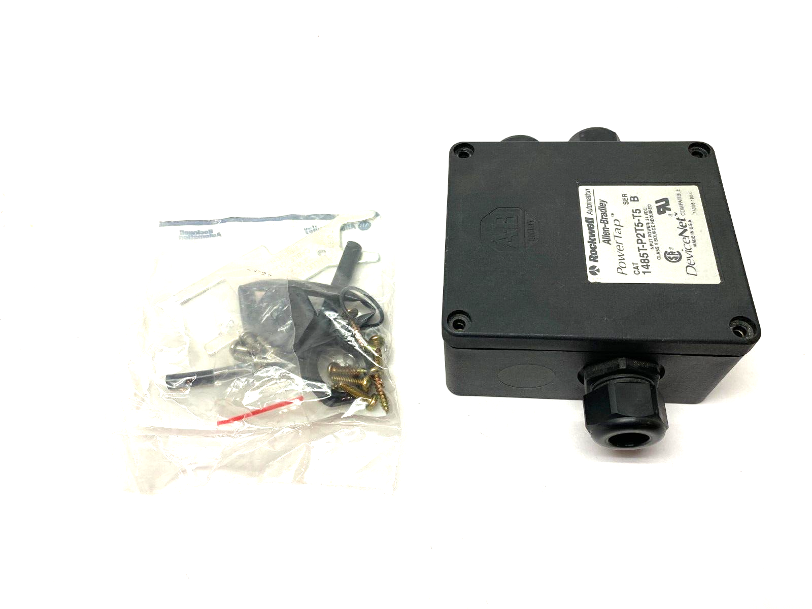 Allen Bradley 1485T-P2T5-T5 Ser. B PowerTap DeviceNet Power Device 24VDC - Maverick Industrial Sales