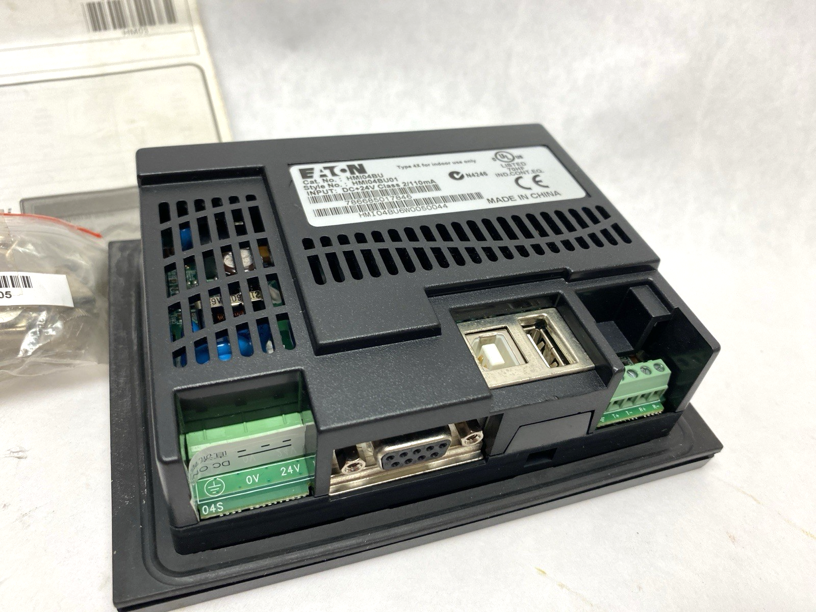 Eaton HMI04BU HMI Interface HMI04BU01 DC +24V Class 2/110mA Type 4X - Maverick Industrial Sales