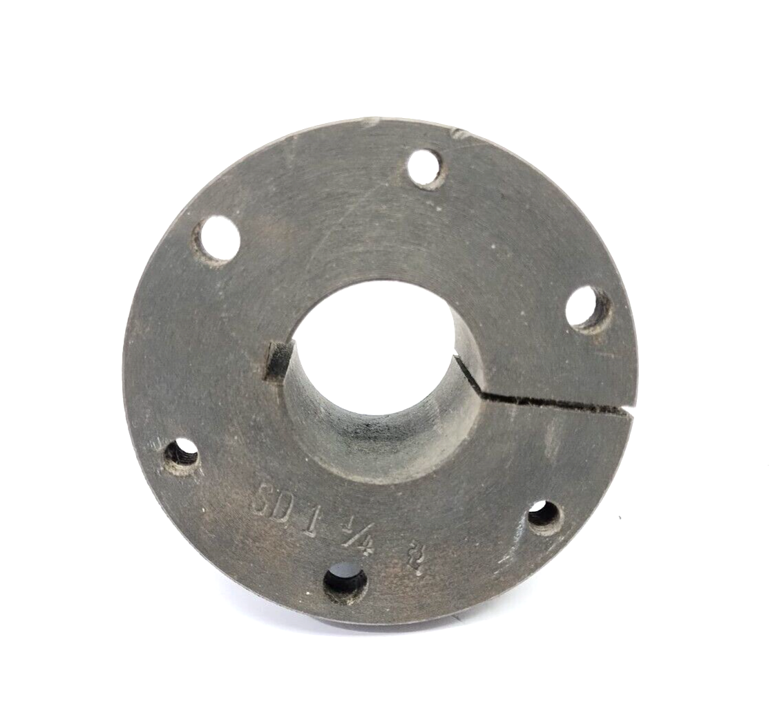 SD 1-1/4 Quick Detachable QD Bushing 1-1/4" Bore 3-1/4" Flange OD 1/4" Keyway - Maverick Industrial Sales