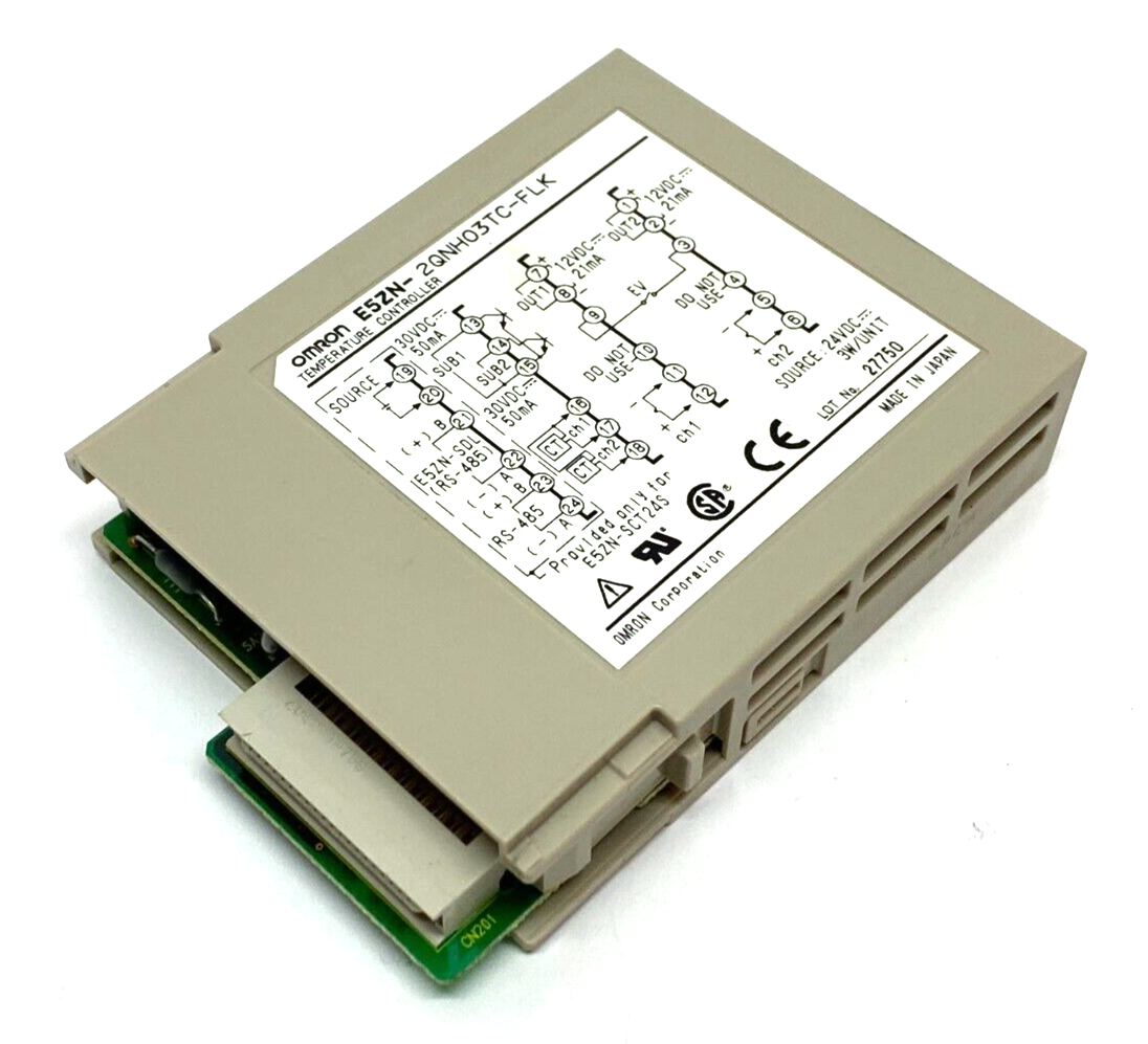 Omron E5ZN-2QNH03TC-FLK Temperature Controller Module - Maverick Industrial Sales