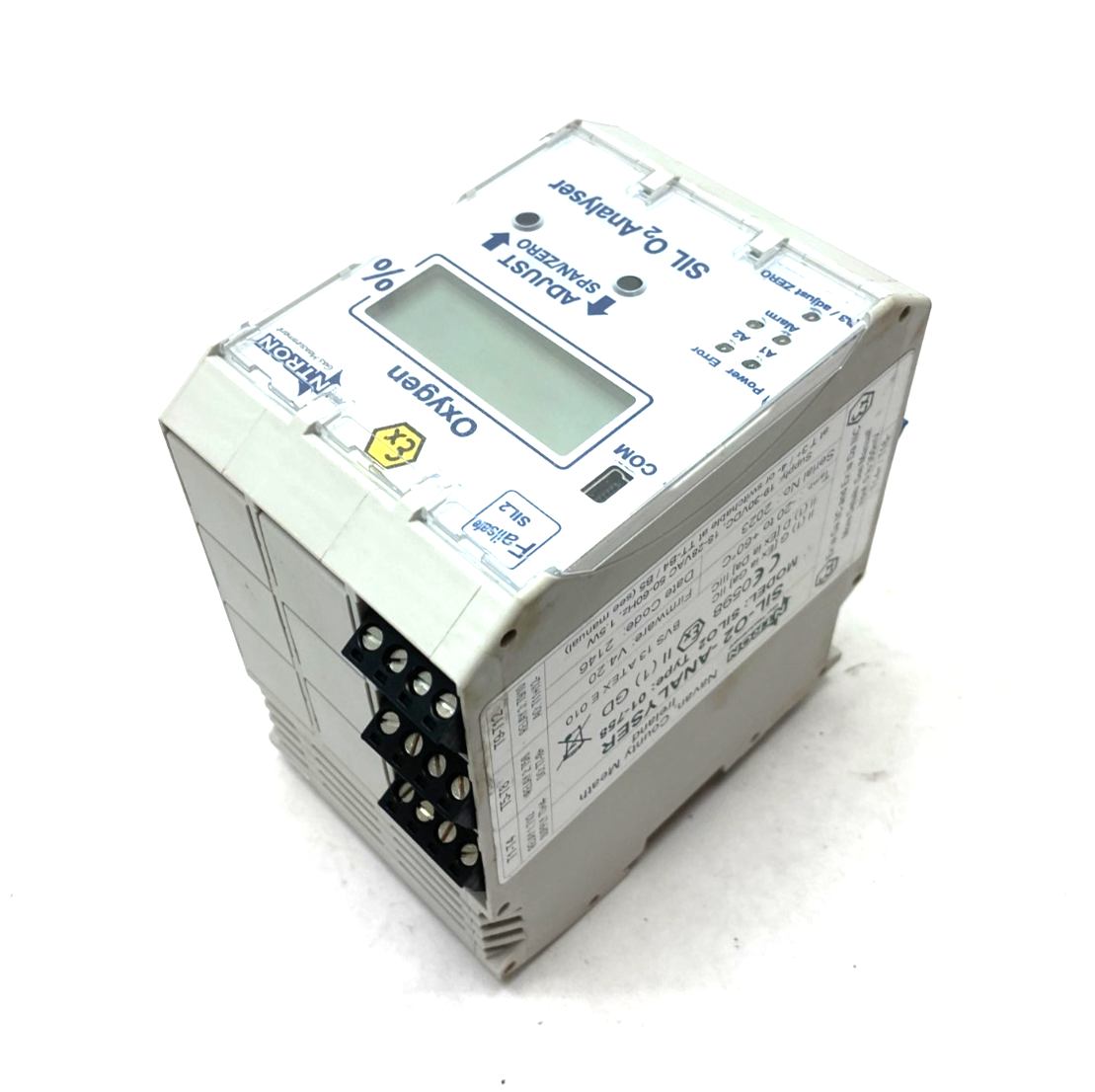 NTron Measurement SIL-O2-ANALYSER Process Gas Analyser Unit SILO2, 01-758 - Maverick Industrial Sales