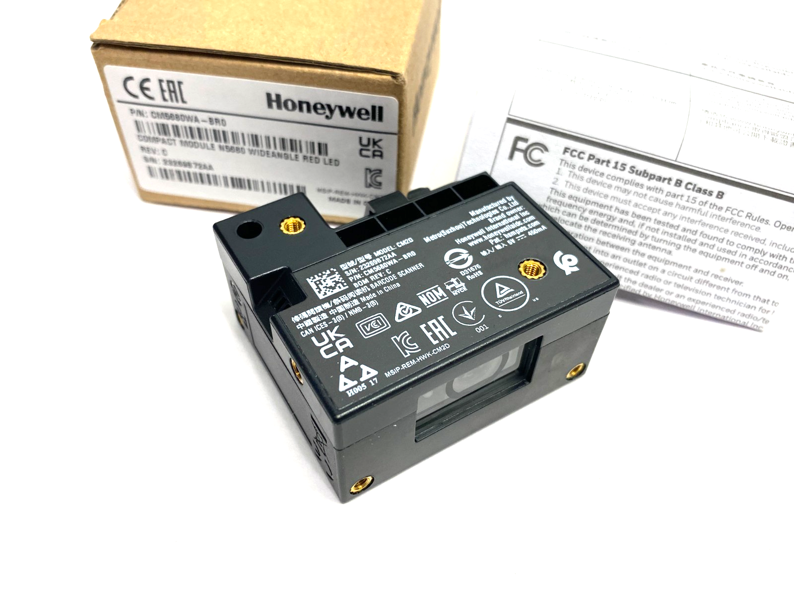 Honeywell CM5680WA-BR0 Compact 2D Imager Module, Self-Contained, Wide Angle - Maverick Industrial Sales