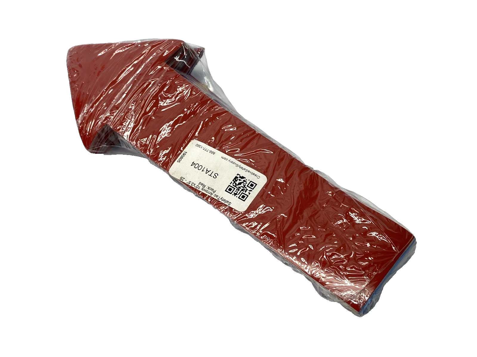 STA1004 | SafetyTac Red Arrow Floor Sticker 10" x 3.5" TEAR IN BAG PKG OF 25 - New - Maverick Industrial Sales
