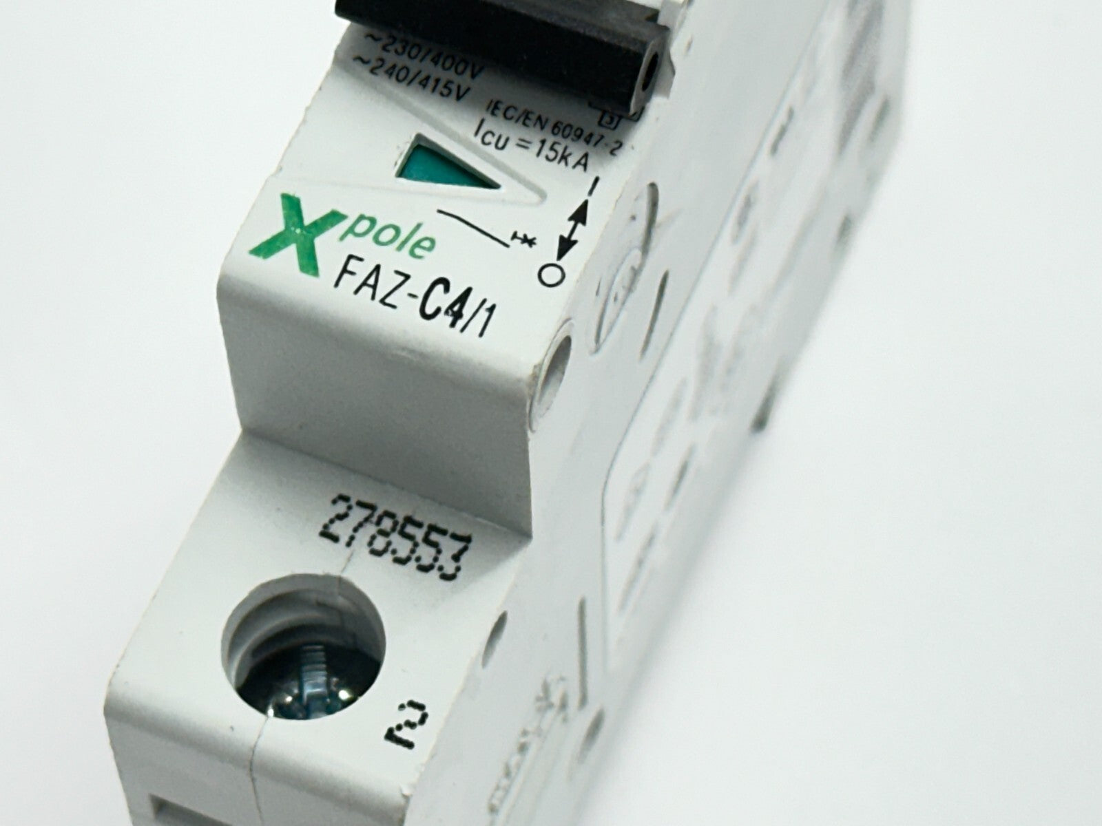 Moeller FAZ-C4/1 Miniature Circuit Breaker 1-Pole 4A - Maverick Industrial Sales