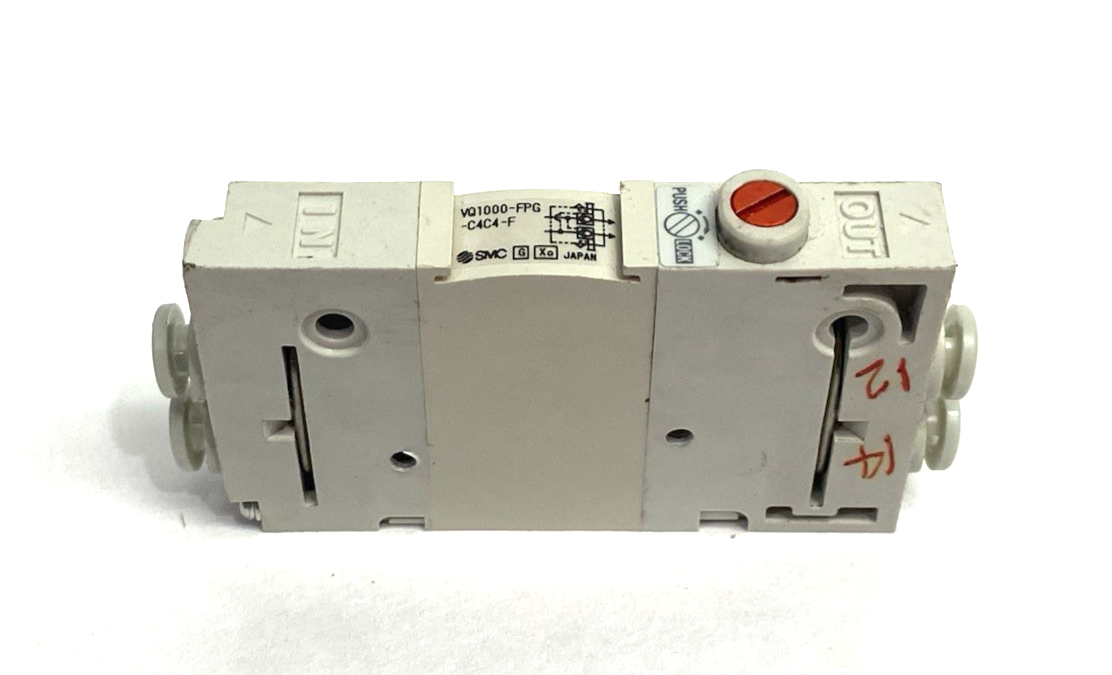 SMC VQ1000-FPG-C4C4-F Perfect Double Check Block Valve MISSING BRACKET - Maverick Industrial Sales