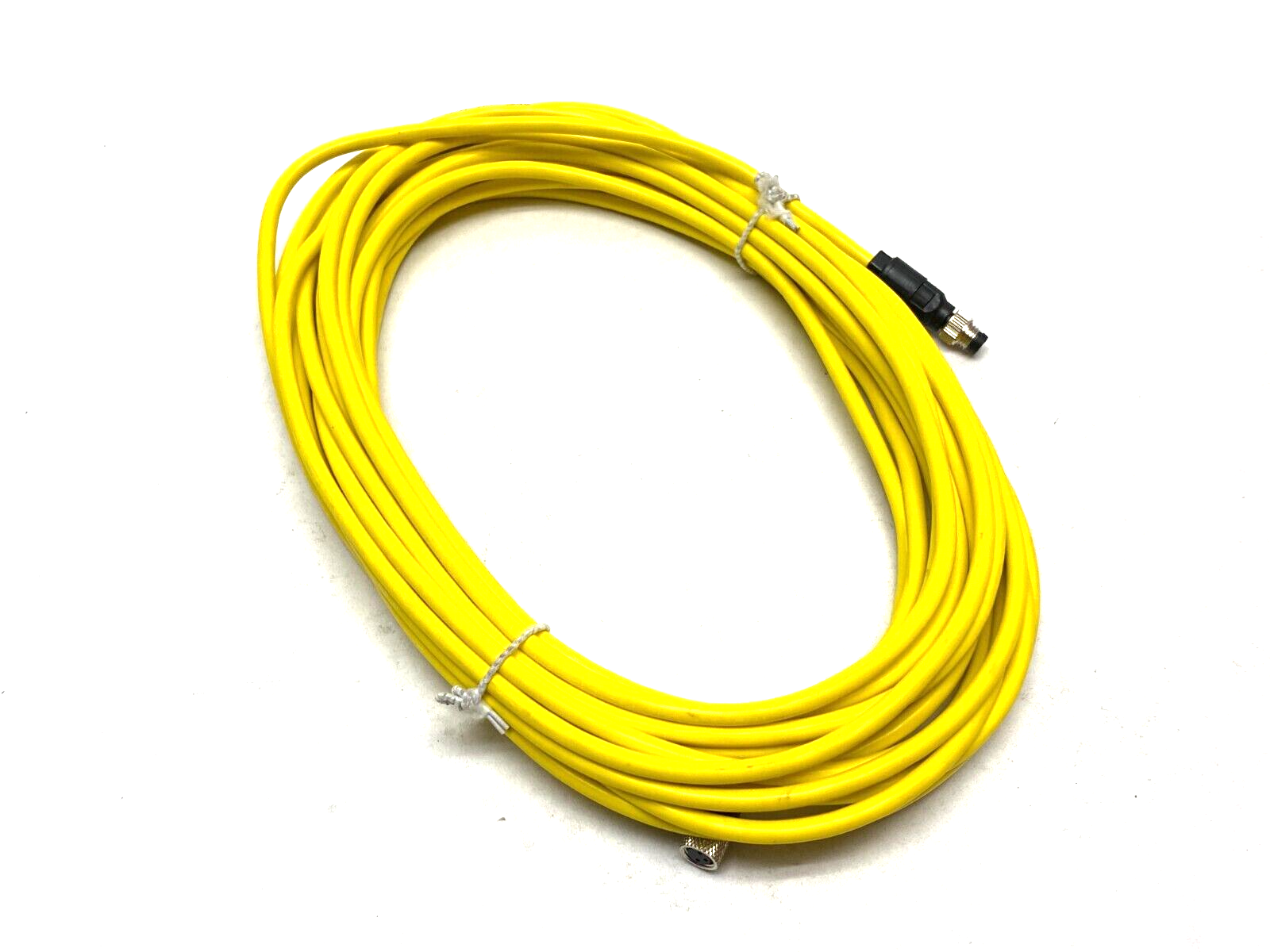 Lumberg RKMWV 3-593/10M Single End Cordset M8 Angled 3-Pin to Straight 3-Pin - Maverick Industrial Sales