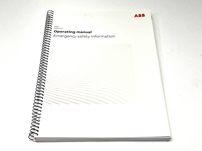 ABB 3HAC027098-001 Rev. S Emergency Safety Information Manual - Maverick Industrial Sales