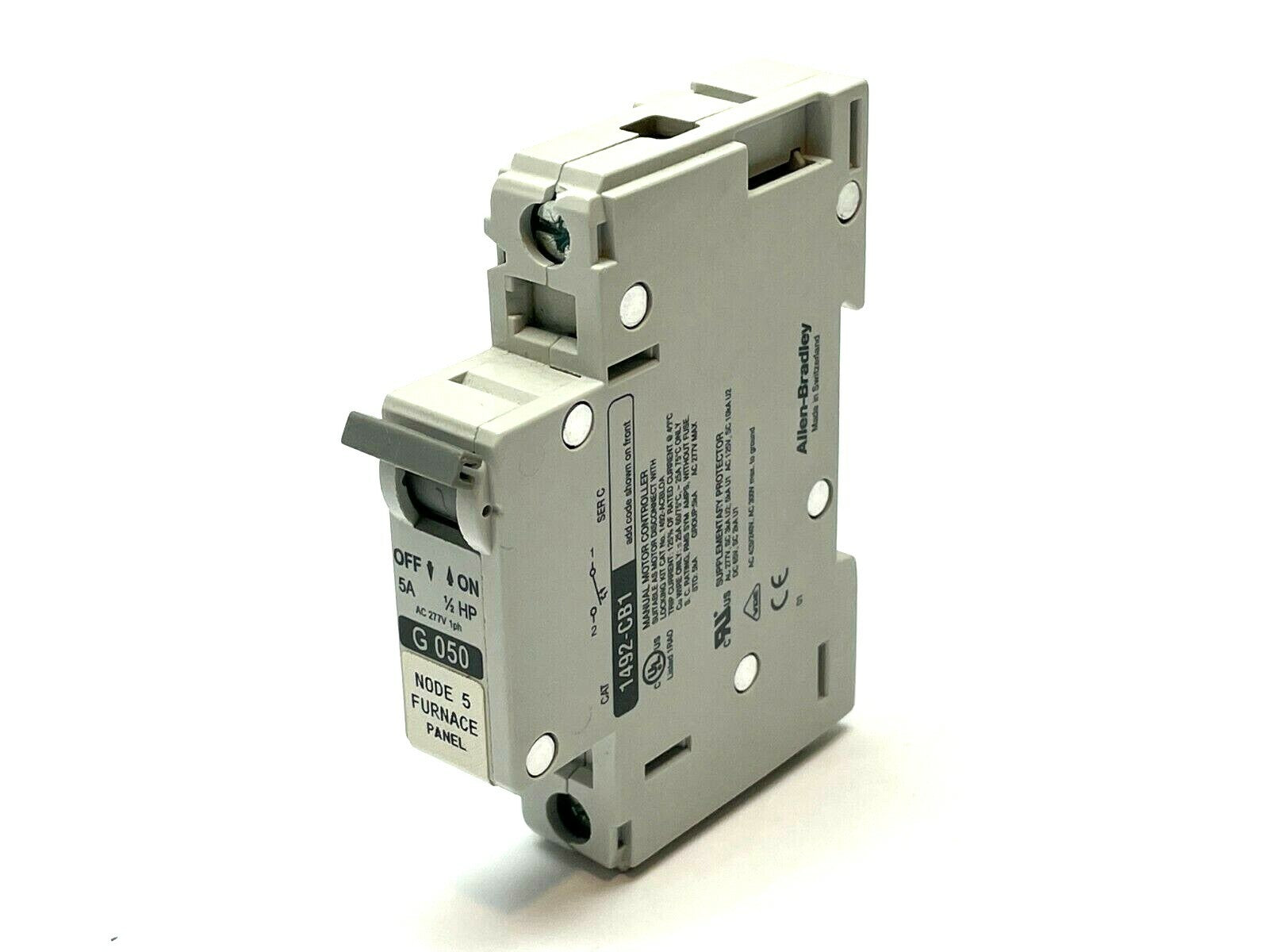 Allen Bradley 1492-CBLG050 Circuit Breaker LOT OF 3 - Maverick Industrial Sales