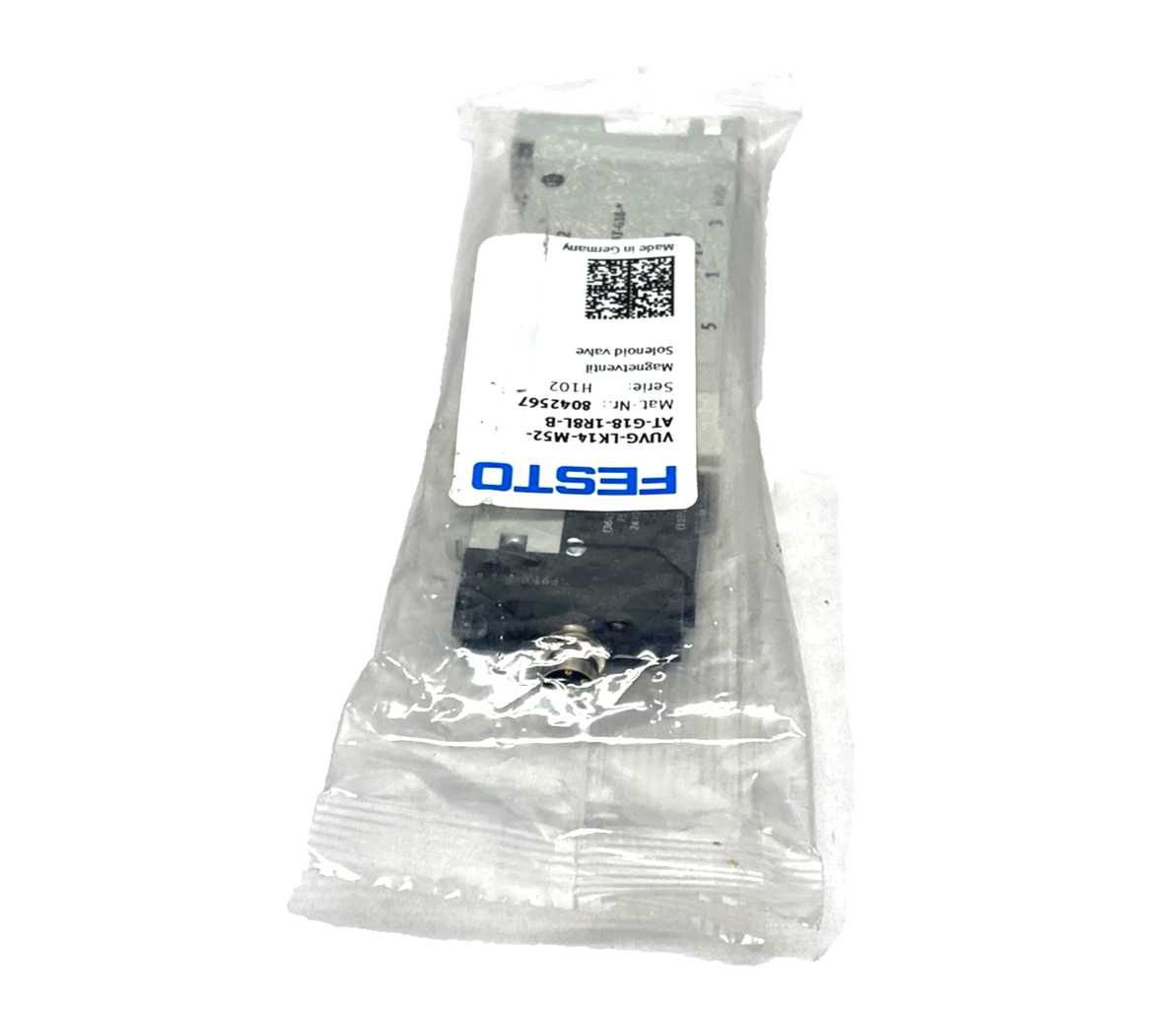 VUVG-LK14-M52-AT-G18-1R8L-B | Festo Solenoid Valve G1/8 24VDC 8042567 - New - Maverick Industrial Sales