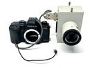 Reichert 1762Y 2,8 X Format 1 Microscope Shutter w/ Kyocera Yashica 108 SLR - Maverick Industrial Sales