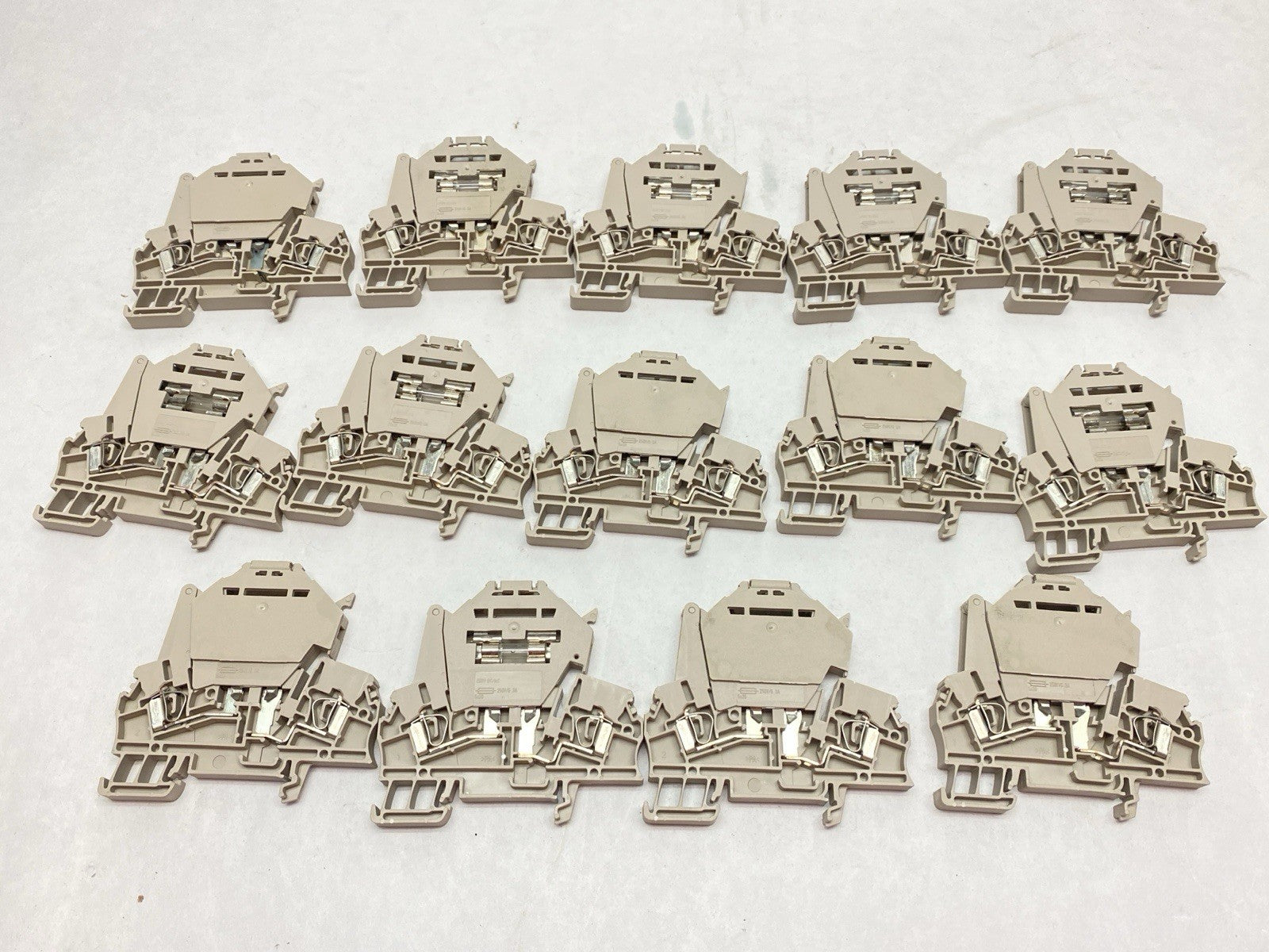 Weidmuller ZSI 2.5 Fused Terminal Block 1616400000 LOT OF 14 - Maverick Industrial Sales
