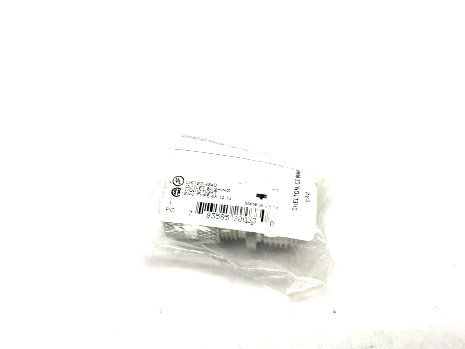 Hubbell SHC1033 Kellems Aluminum Cable Grip 3/4" Male Straight .38"-.50" - Maverick Industrial Sales