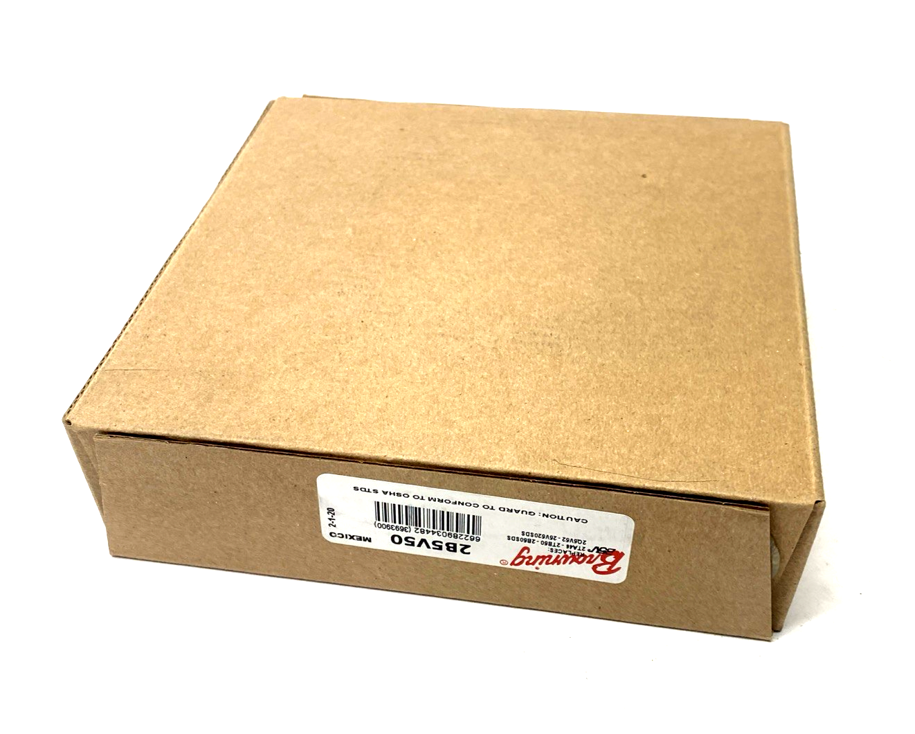 2B5V50 | Browning V-Belt Pulley, 2-Groove, Split Taper, 5.28" O.D. - New - Maverick Industrial Sales