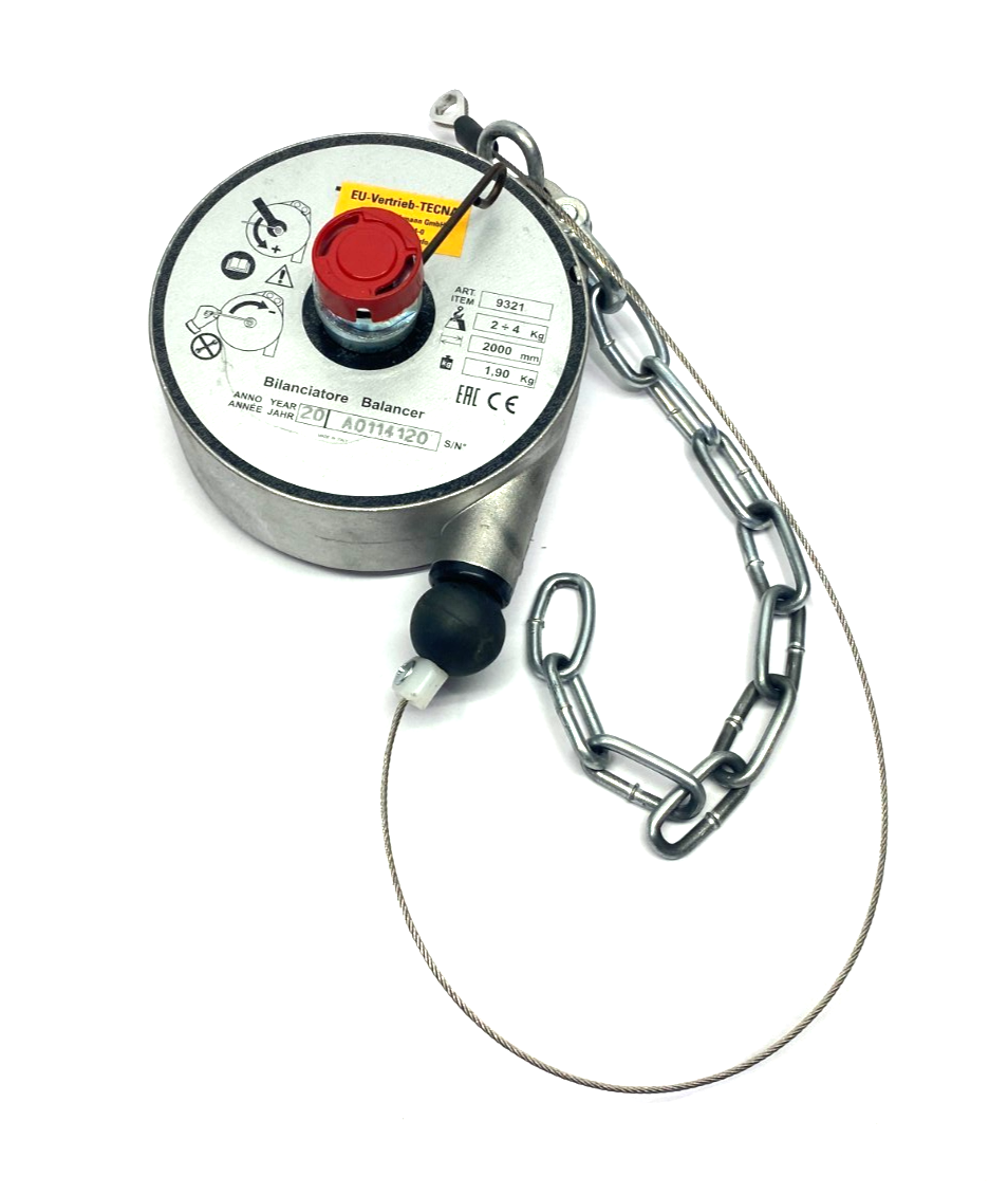 Ralf Brinkmann 9321 Spring Loaded Tool Balancer 0.2 to 3kg - Maverick Industrial Sales