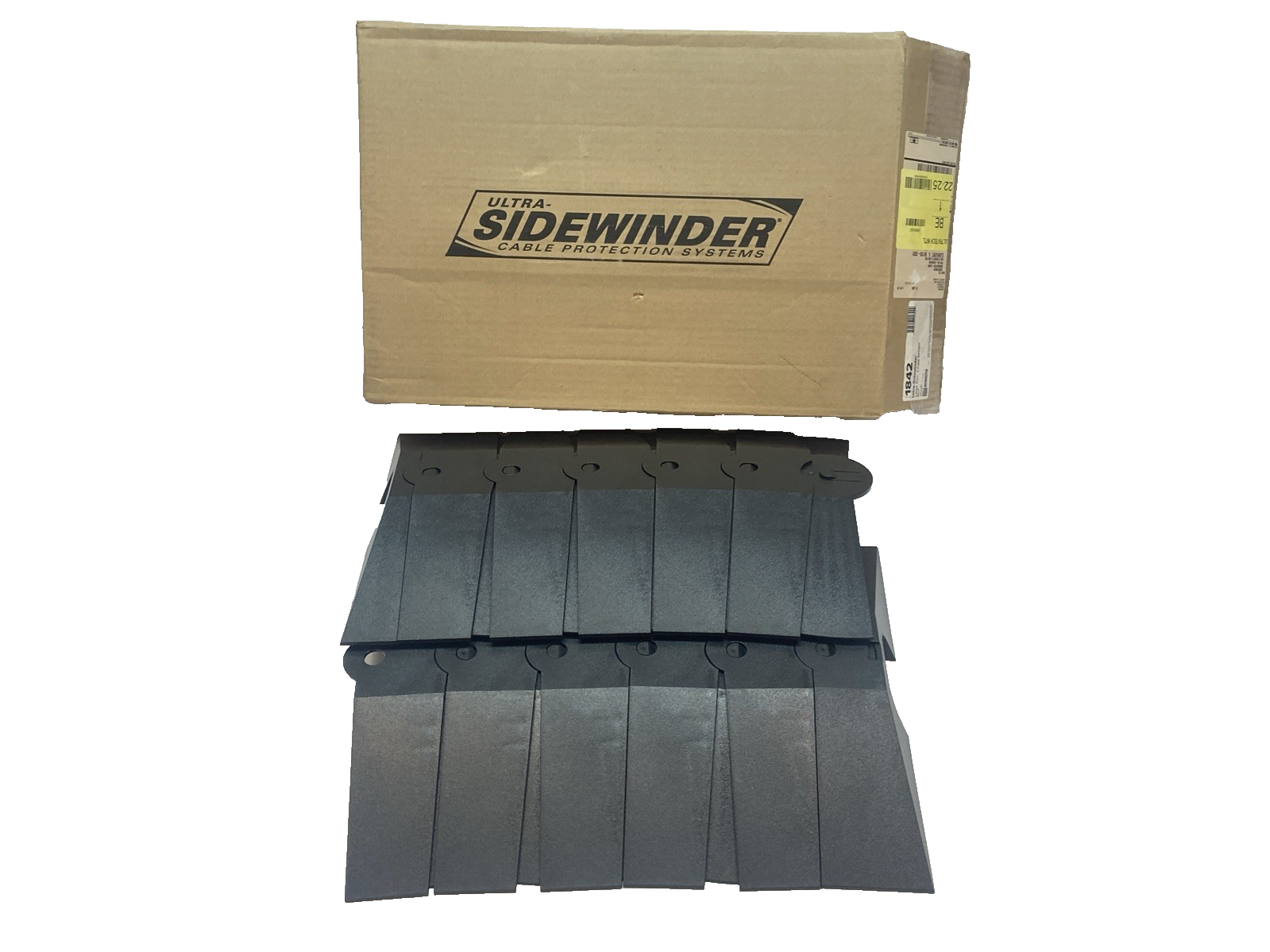 1842 | Ultratech Ultra-Sidewinder Large 3ft System Black BOX OF 10 - New – Open box - Maverick Industrial Sales