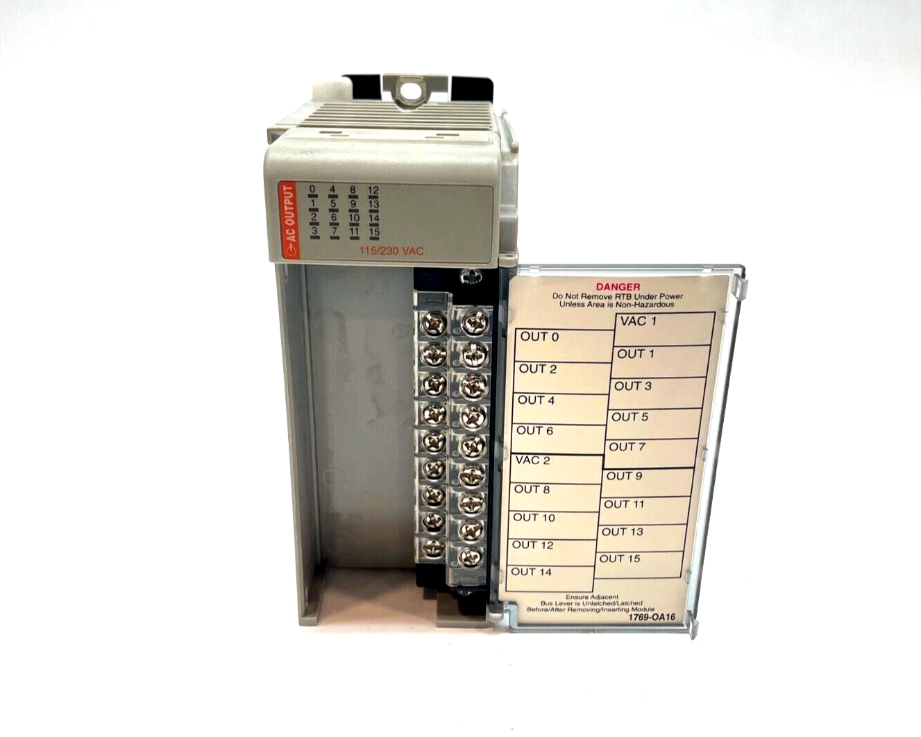 Allen Bradley 1769-OA16 Ser. A, CompactLogix 16 PT 85-265VAC Output Module - Maverick Industrial Sales