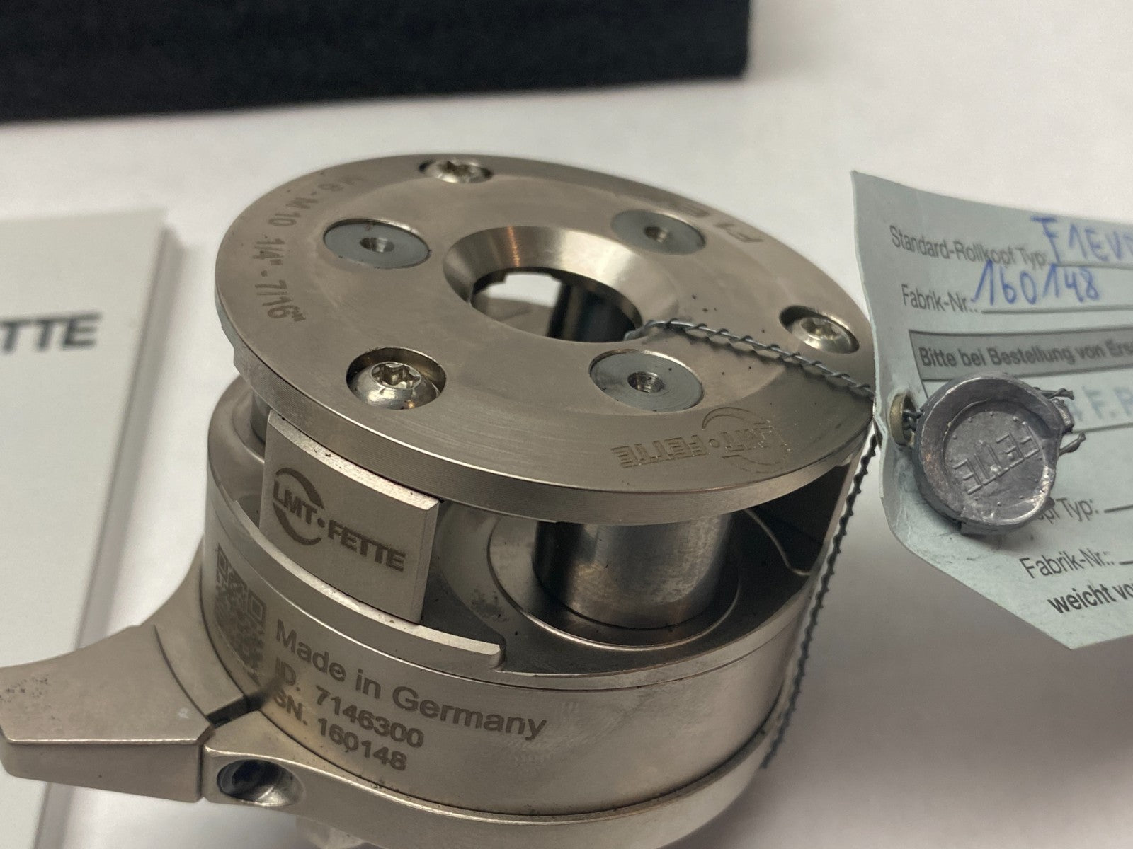 LMT Fette 7146300 EVOline Thread Rolling Axial Die Head ARK-F1 EVO - Maverick Industrial Sales