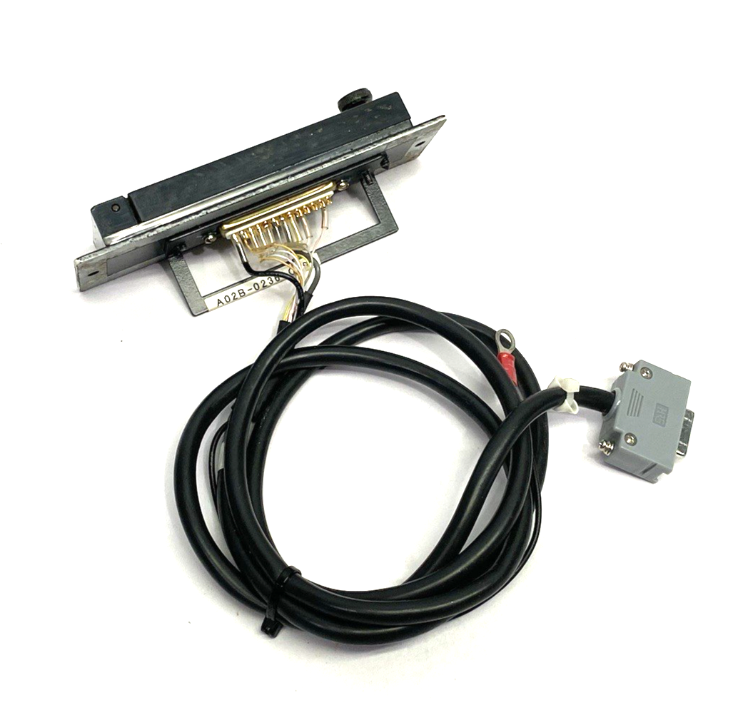 A02B-0236-C191 | Fanuc Slim RS-232 Communication Cable Assembly - Used - Maverick Industrial Sales