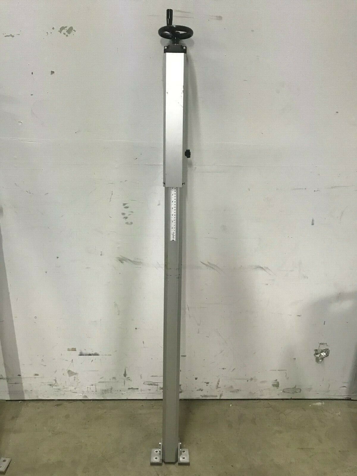Enercon Aluminum Adjustable Height Conveyor Leg Stand Base Mount 60-68" Inch - Maverick Industrial Sales