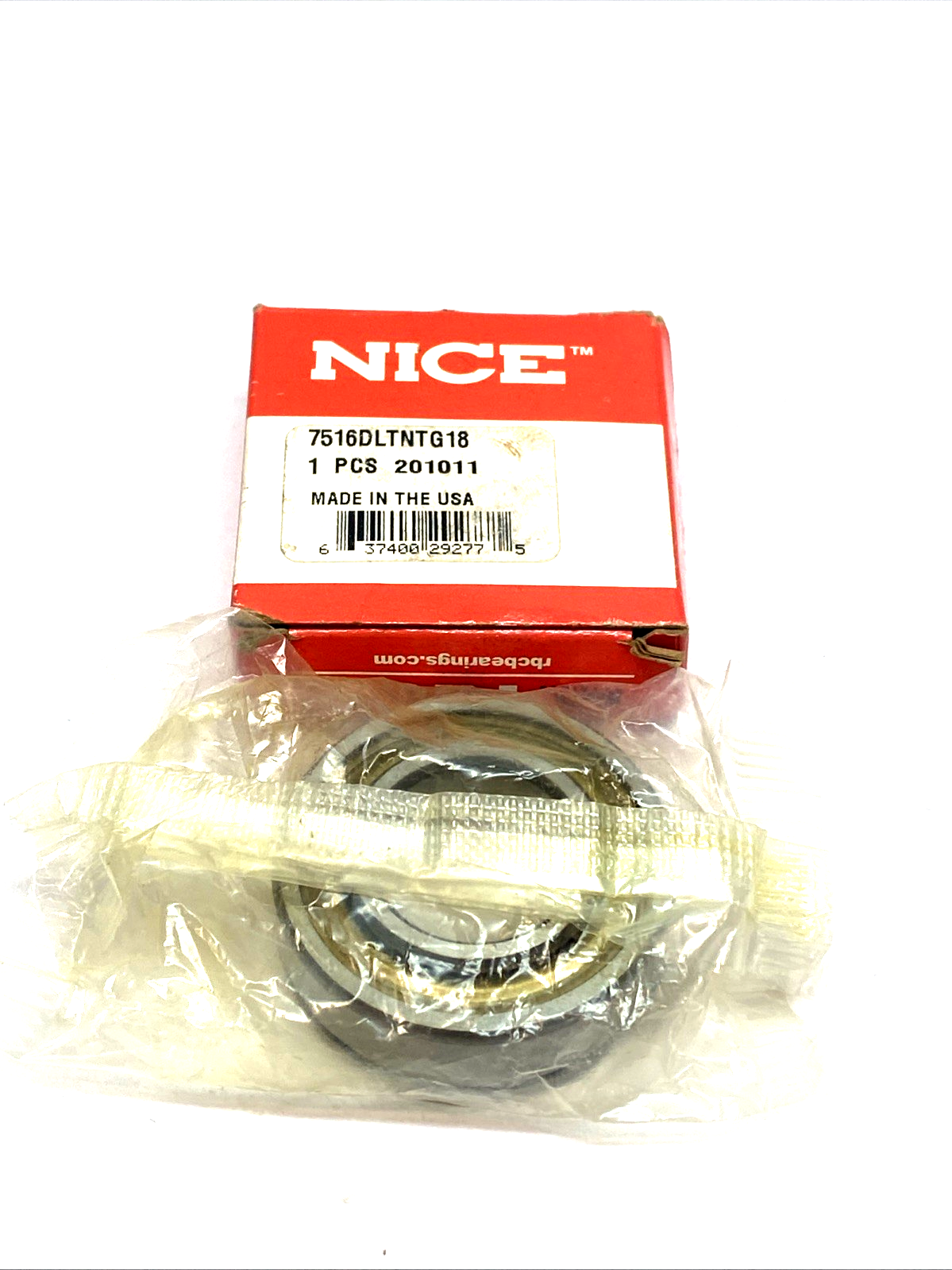 7516DLTNTG18 | NICE RBC 7500 Series Heavy Duty Deep Groove Ball Bearing- New - Maverick Industrial Sales