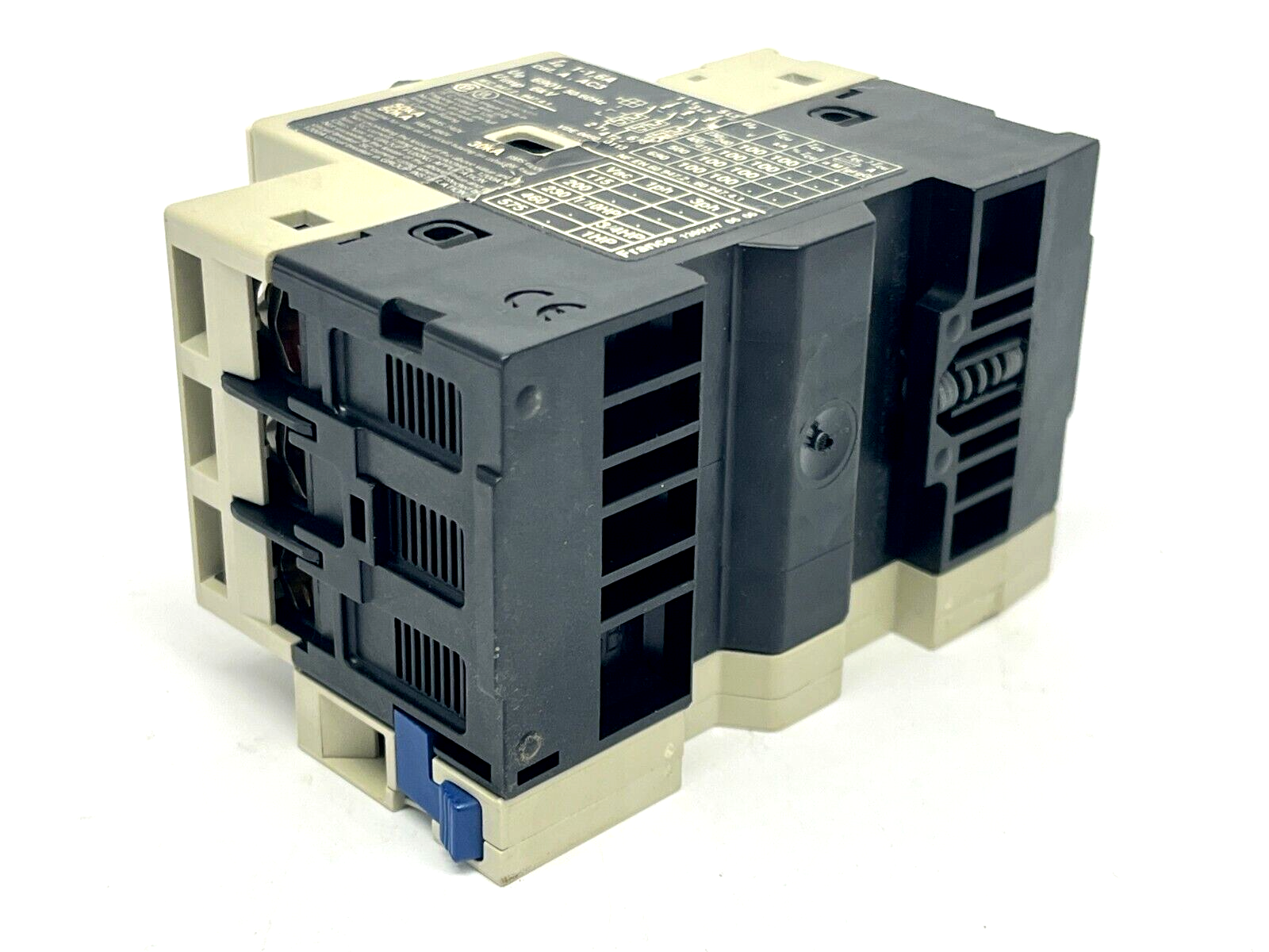 Telemecanique GV2-M06 Motor Circuit Breaker 1-1.6A w/ GV2-AN11 Auxiliary Block - Maverick Industrial Sales