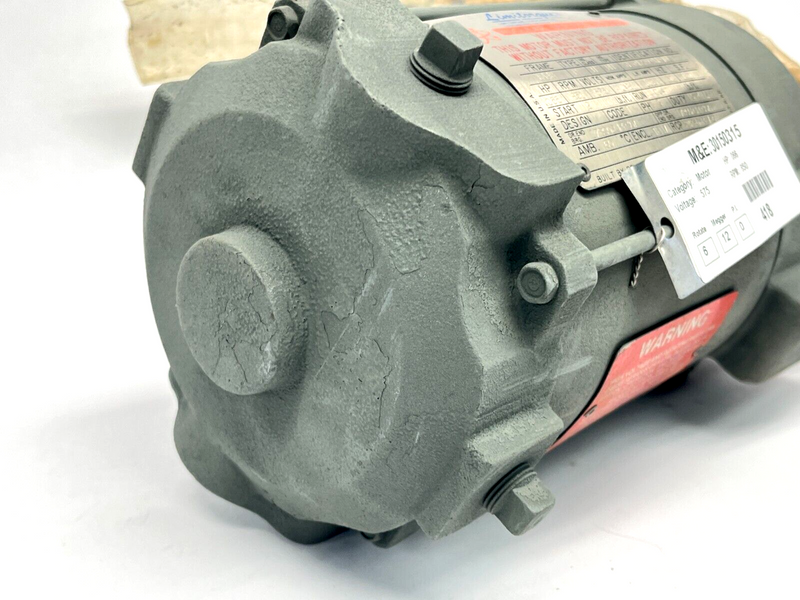 Limitorque SYZ01229-A1-TU Electric Motor .066HP 850RPM 1.2A 575V 3PH 9.5mm Shaft - Maverick Industrial Sales