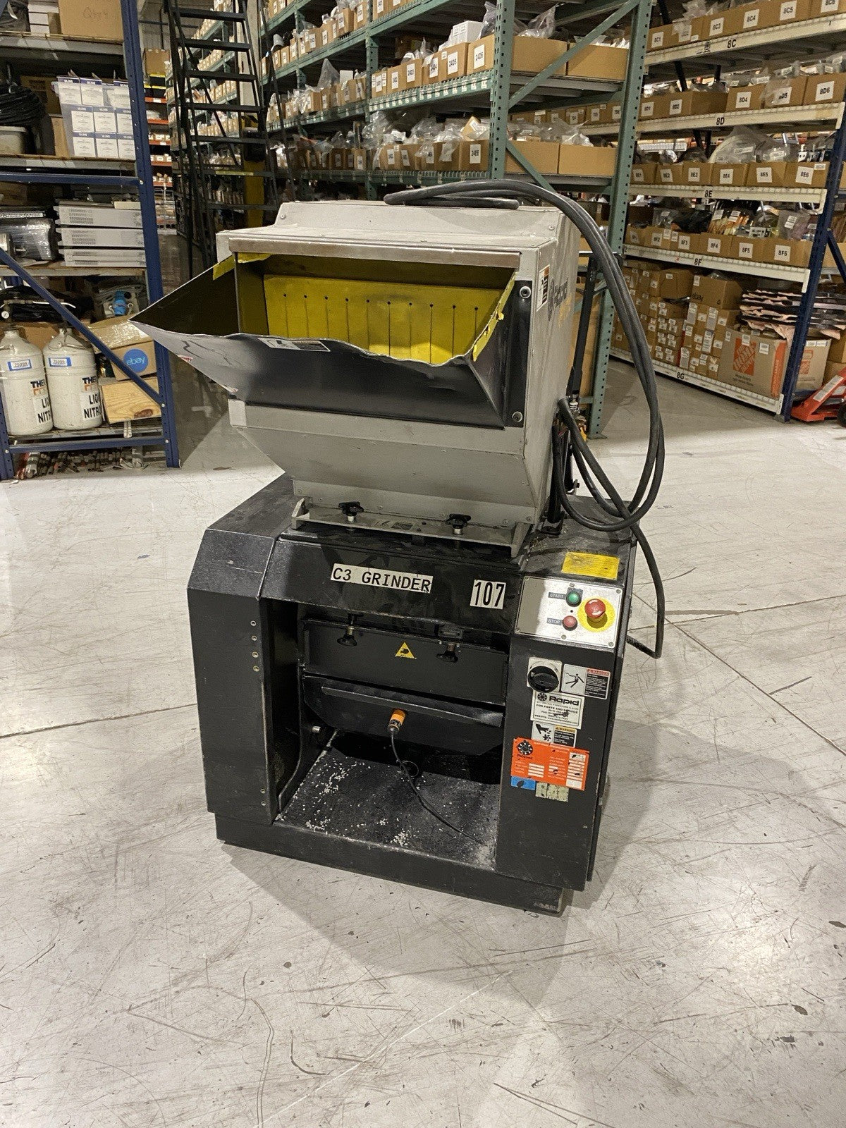 F-19K | Rapid Force Plastic Granulator 460V 3PH - Used - Maverick Industrial Sales