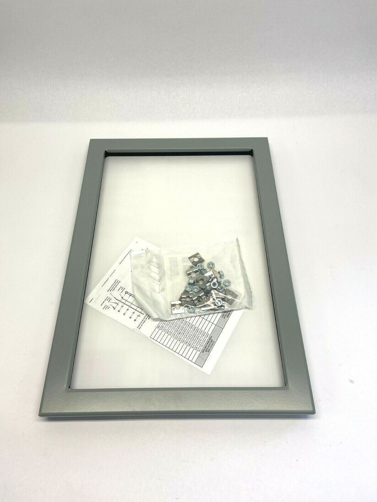 Hoffman APWK1711NF Window Kit Gray for Type 4, 12 Enclosure 17" x 11" 23690 - Maverick Industrial Sales