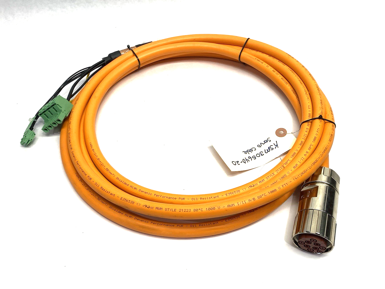 KSM305640-20 | Kistler Motor Connection Cable - New – Open box - Maverick Industrial Sales