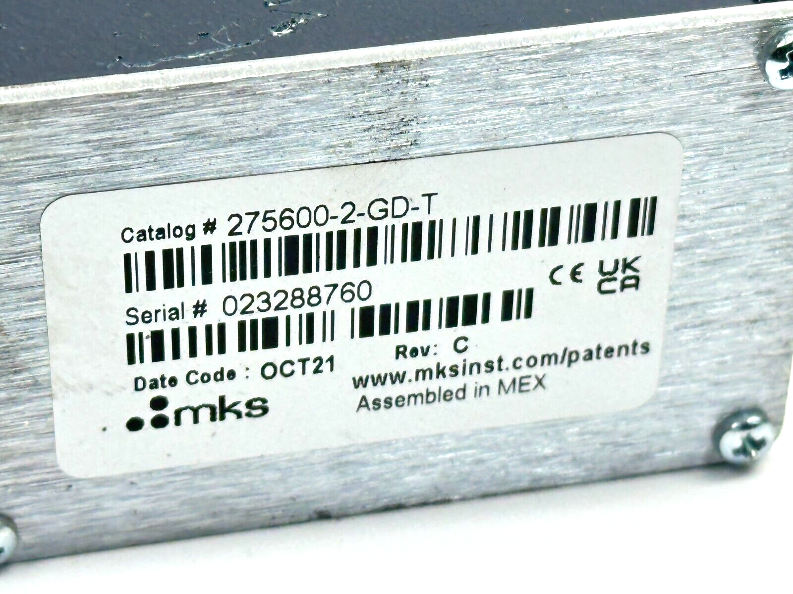 Granville Philips 275600-2-GD-T Rev C MKS 275 Mini-Convectron - For parts or not working - Maverick Industrial Sales