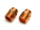 1/2" Fitting Adapter C x MPT Copper LOT OF 2 - Maverick Industrial Sales