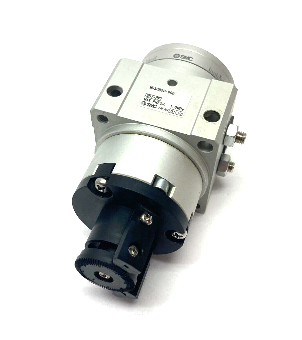 SMC MDSUB20-90D Double Vane Rotary Table Cylinder 90-Degree Size 20 - Maverick Industrial Sales