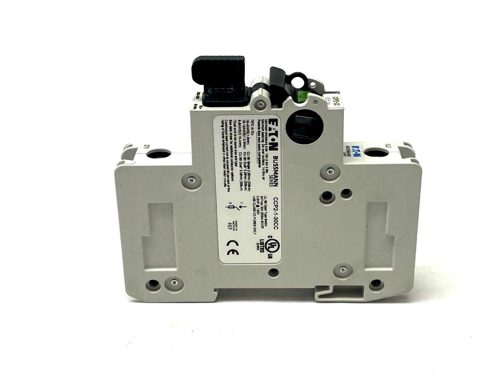 CCP2-1-30CC | Eaton Bussmann Fusible Disconnect Switch 30A Single-Pole - Used - Maverick Industrial Sales