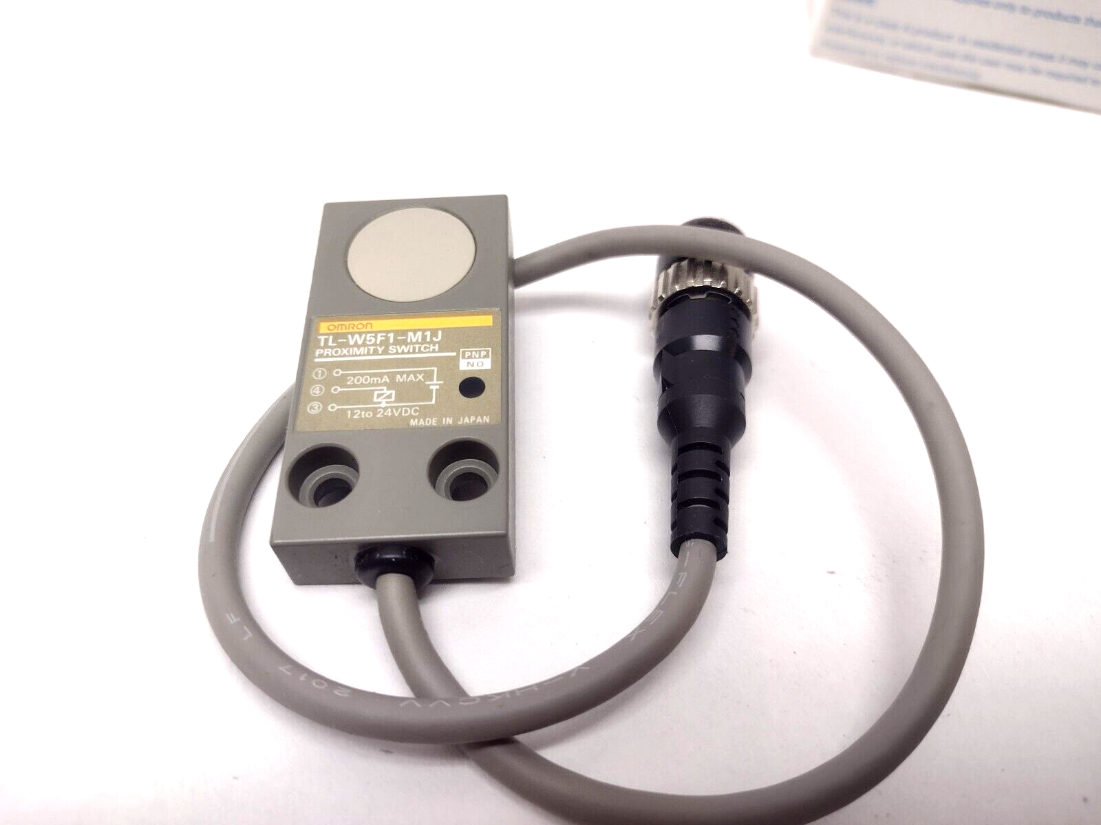 TL-W5F1-M1J | Omron 12-24V Proximity Switch 4547648084475 - New – Open box - Maverick Industrial Sales