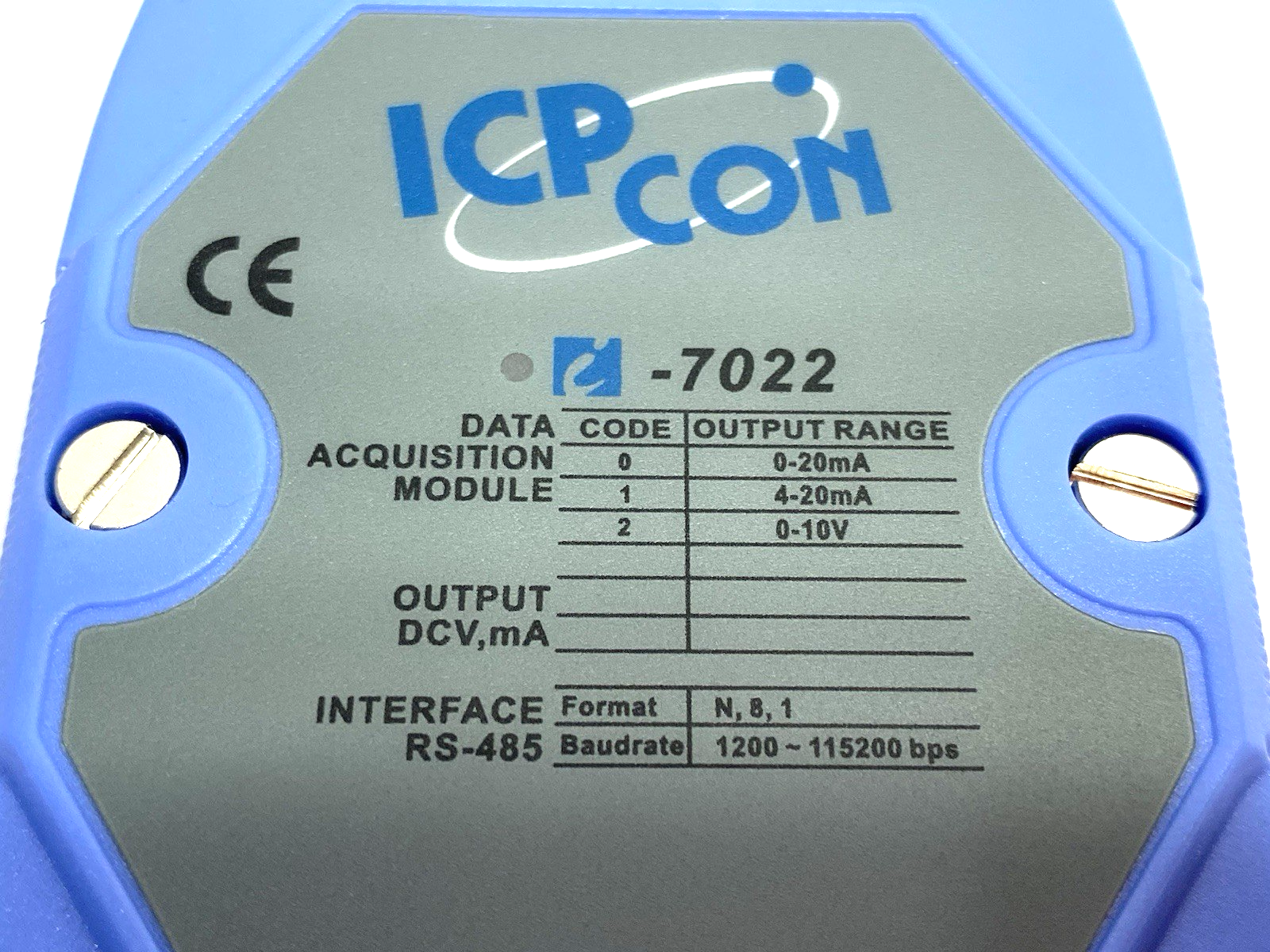 ICP DAS I-7022 2-Channel 12-bit Analog Output Data Acquisition Module - Maverick Industrial Sales