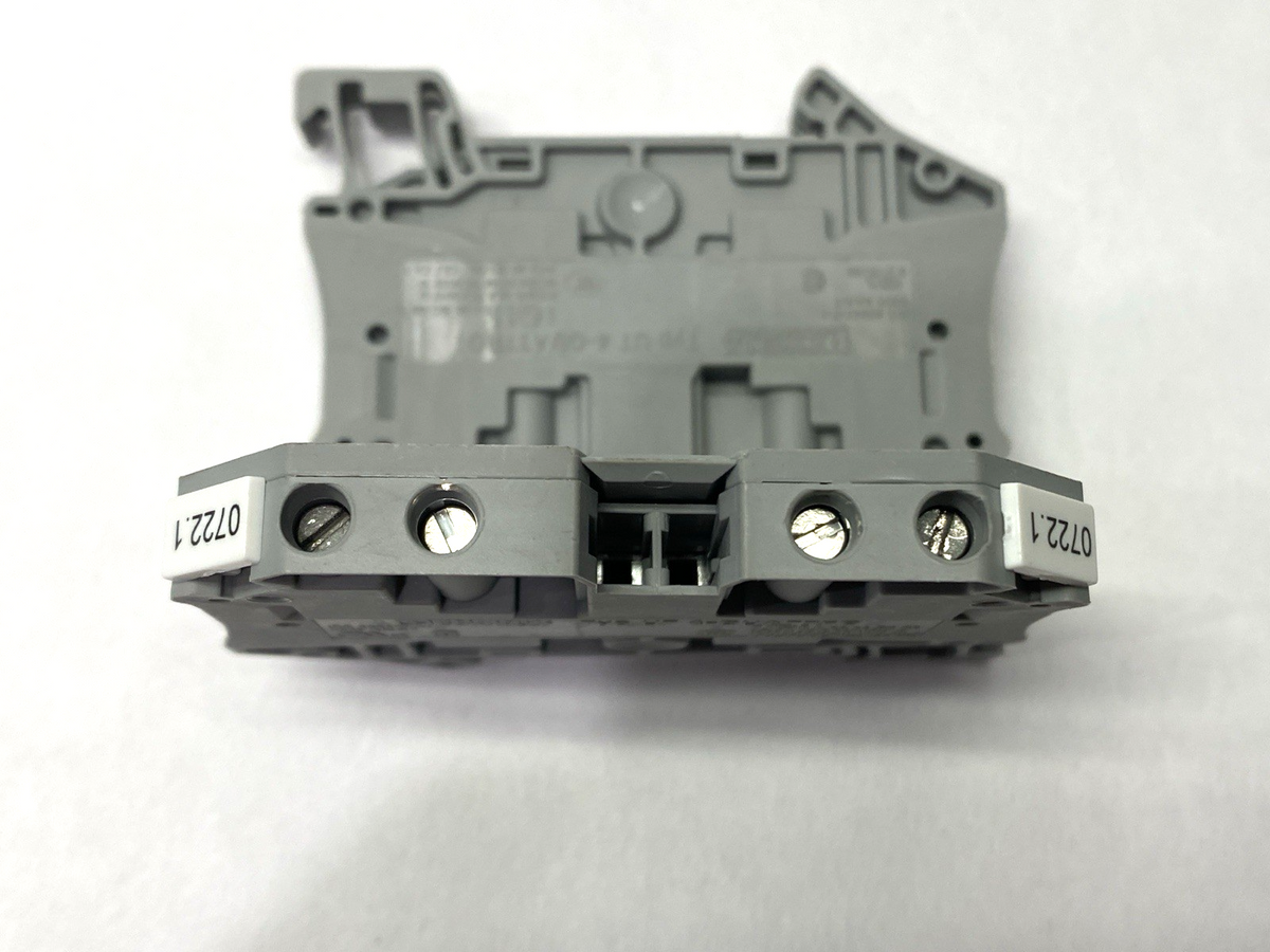 Phoenix Contact UT 4-QUATTRO Terminal Blocks 3044571 w/ End Covers LOT OF 19 - Maverick Industrial Sales