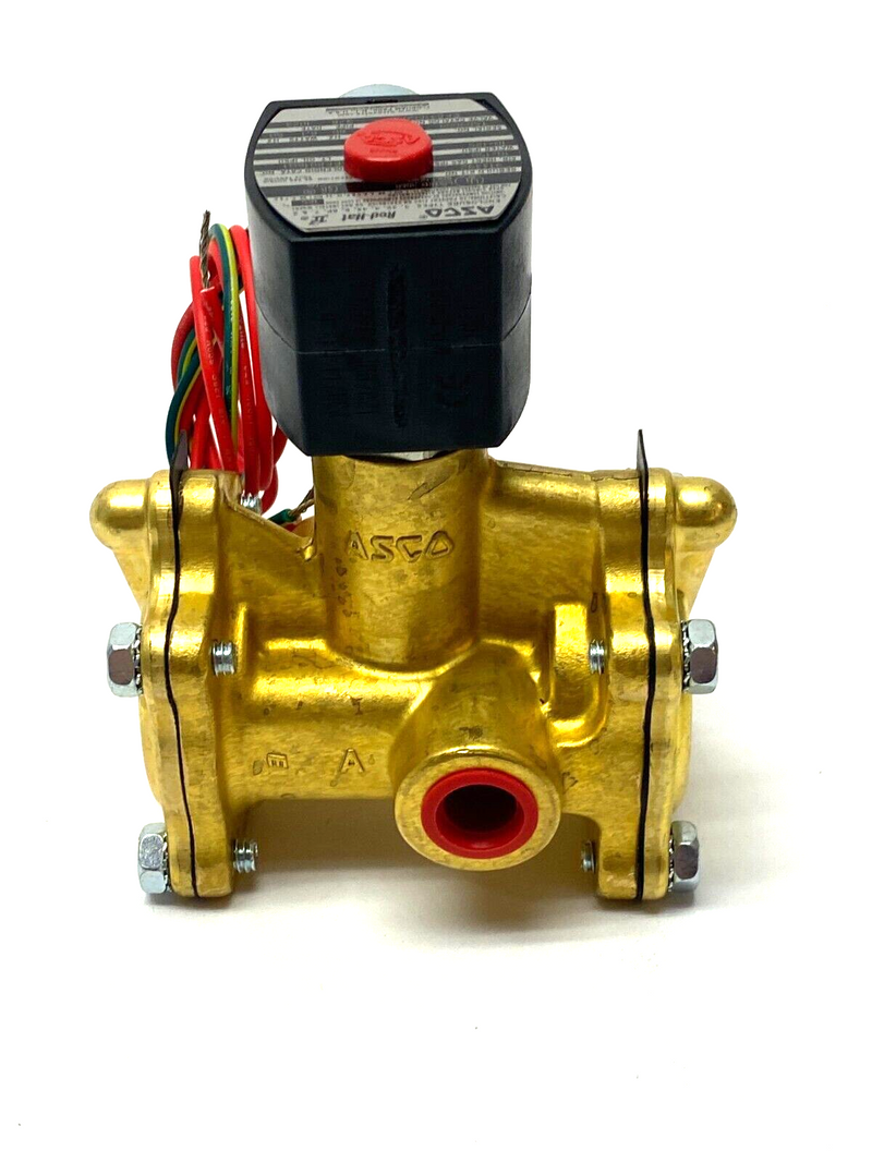 Asco EF8316G065 Red-Hat II Water/Air Solenoid Valve 3-Way 3/8" NPT - Maverick Industrial Sales