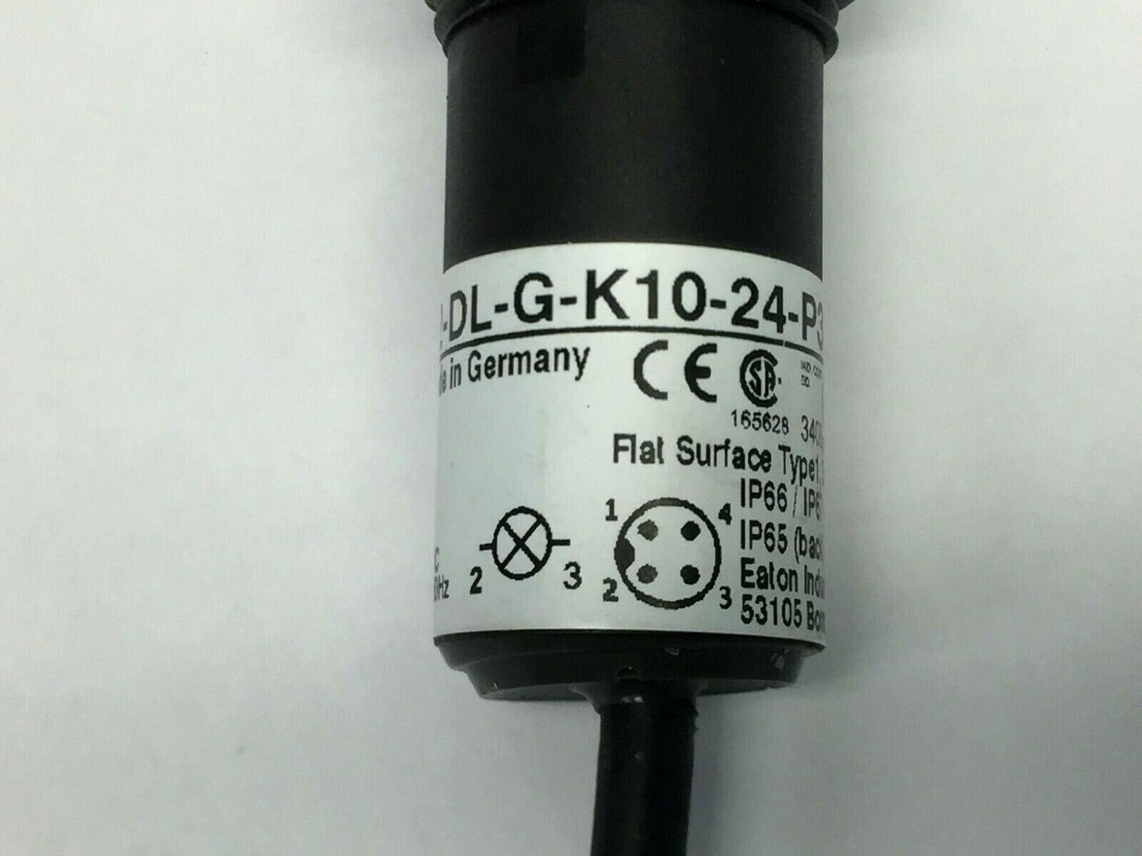Eaton C22-DL-G-K10-24-P3 Luminated Green Pushbutton Switch - Maverick Industrial Sales