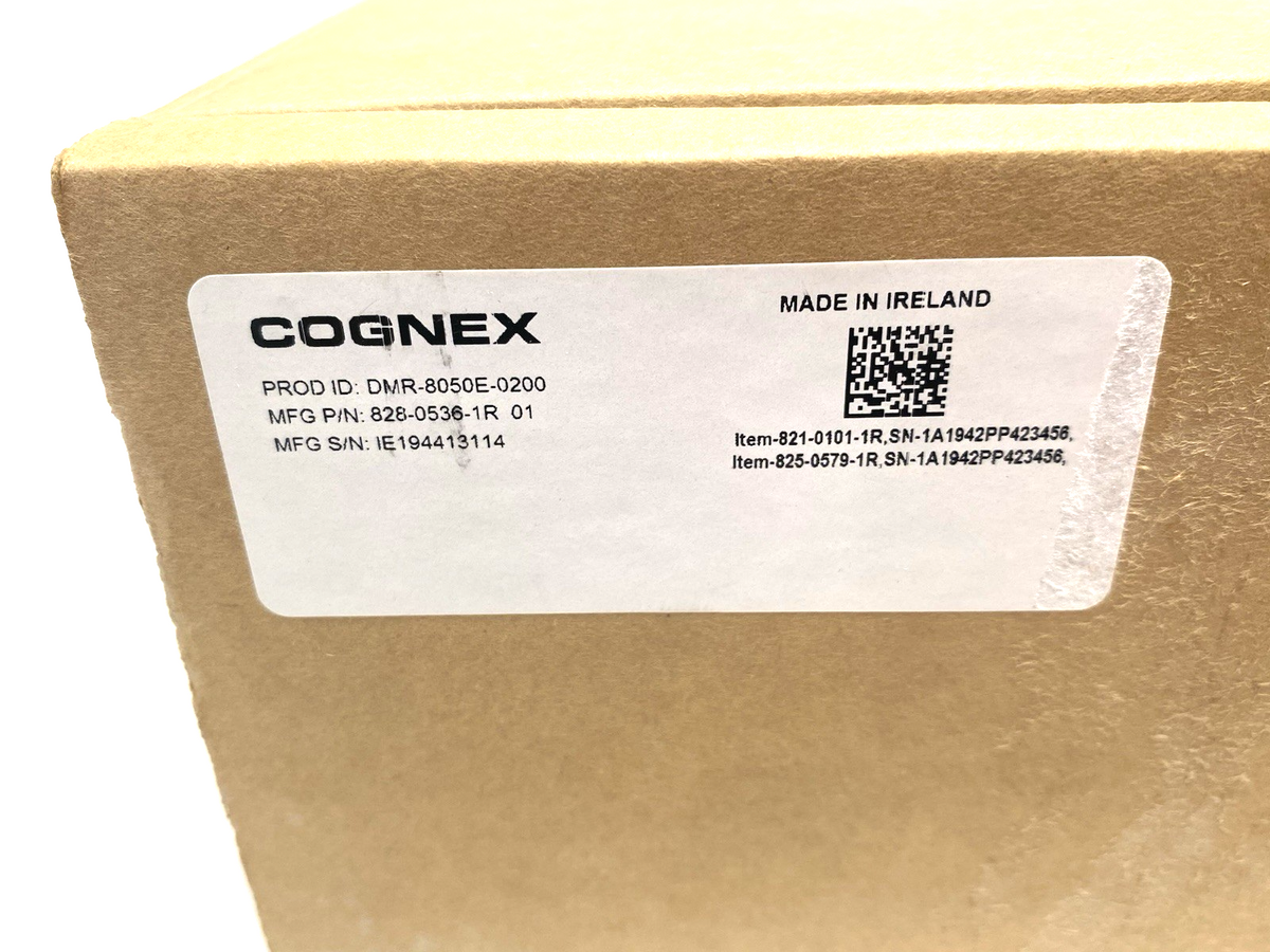 Cognex DMR-8050E-0200 DataMan Barcode Reader 825-0579-1R w/ 300-1122-5R Cable - Maverick Industrial Sales