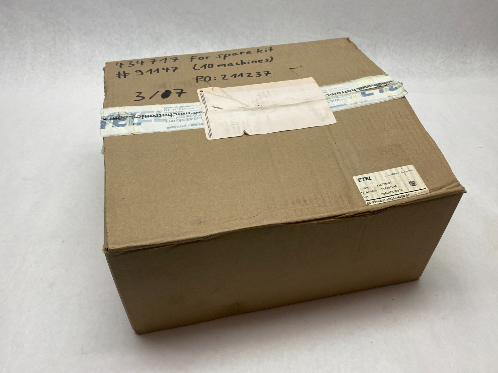 ETEL EA-P2M-400-10/20A-0000-01 AccurET Modular Position Controller 814736-01 - Maverick Industrial Sales