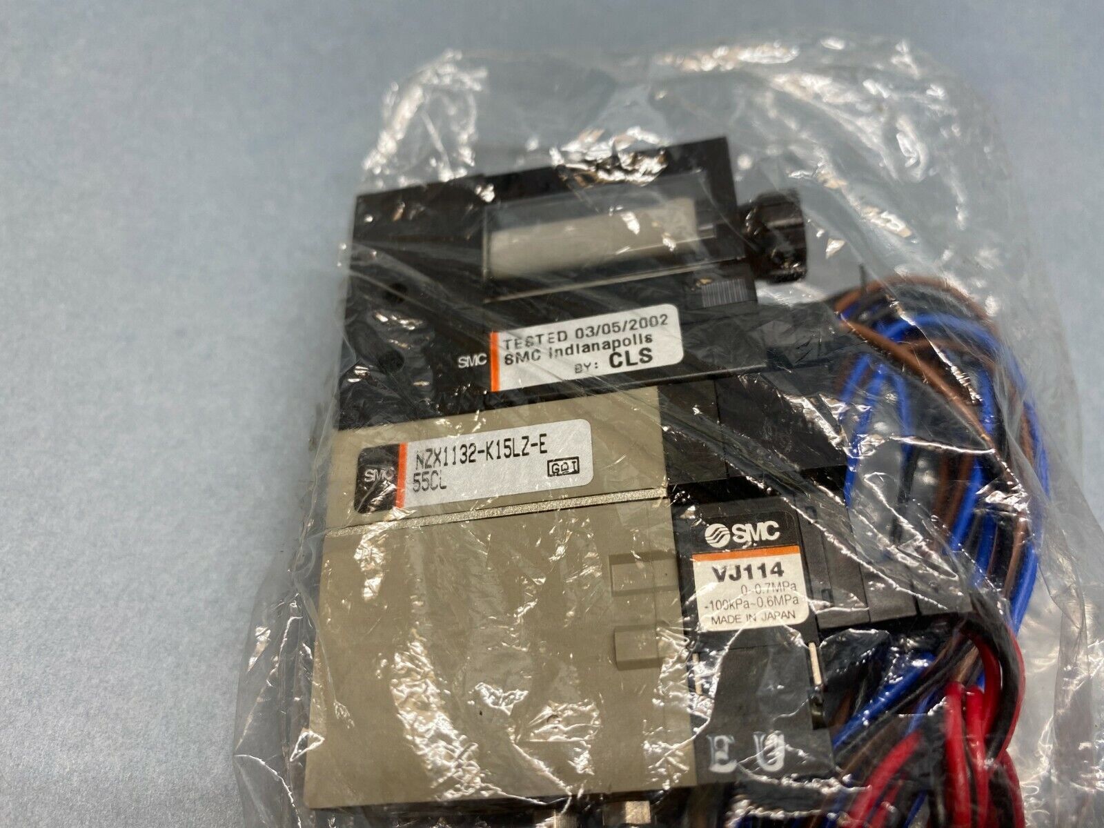 SMC NZX1132-K15LZ-E55CL Vacuum Module Ejector - Maverick Industrial Sales
