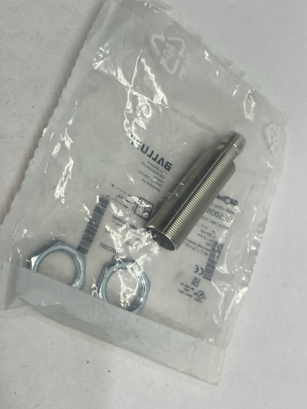 Balluff BES008L Inductive Proximity Sensor, Flush Mount, BES M18MI-PSC80B-S04G - Maverick Industrial Sales