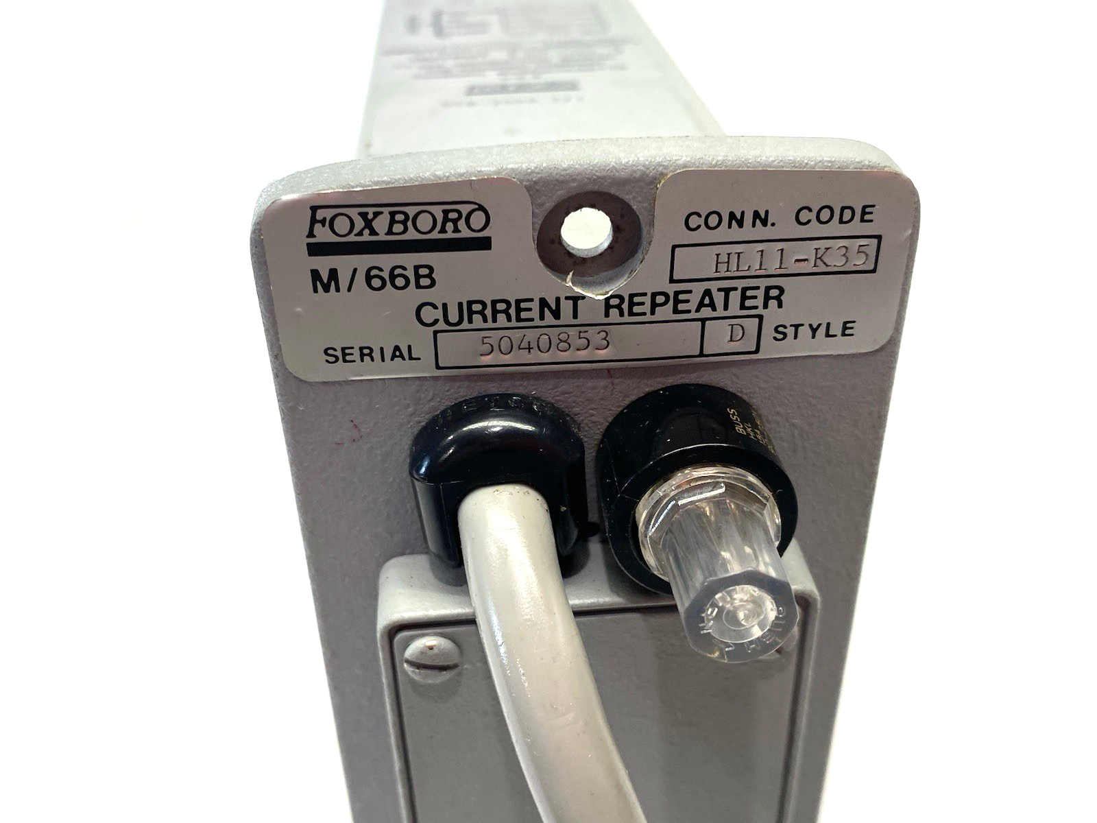 Foxboro M/66B Current Repeater 66BC-OH Style D NTR-240A I/I - Maverick Industrial Sales