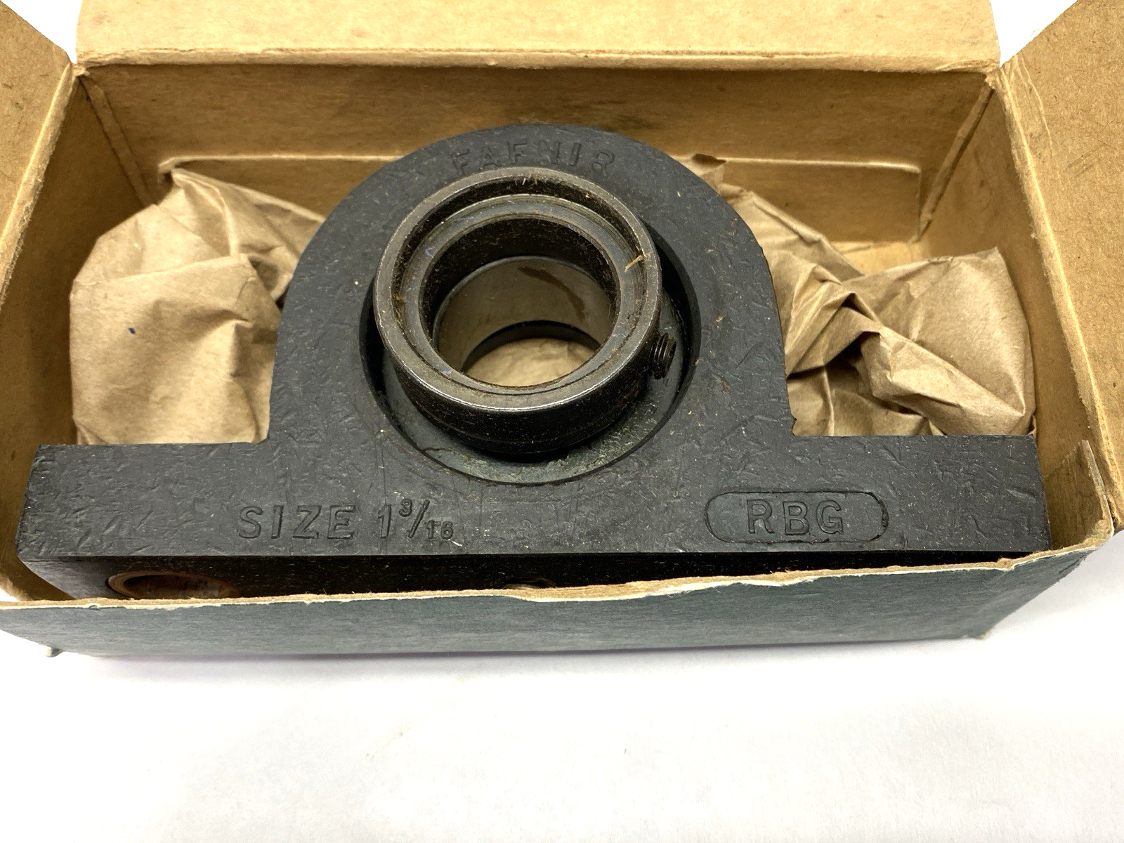 RBG 1-3/16" | Fafnir Pillow Block Ball Bearing Unit 1-3/16" Bore - New Other - Maverick Industrial Sales
