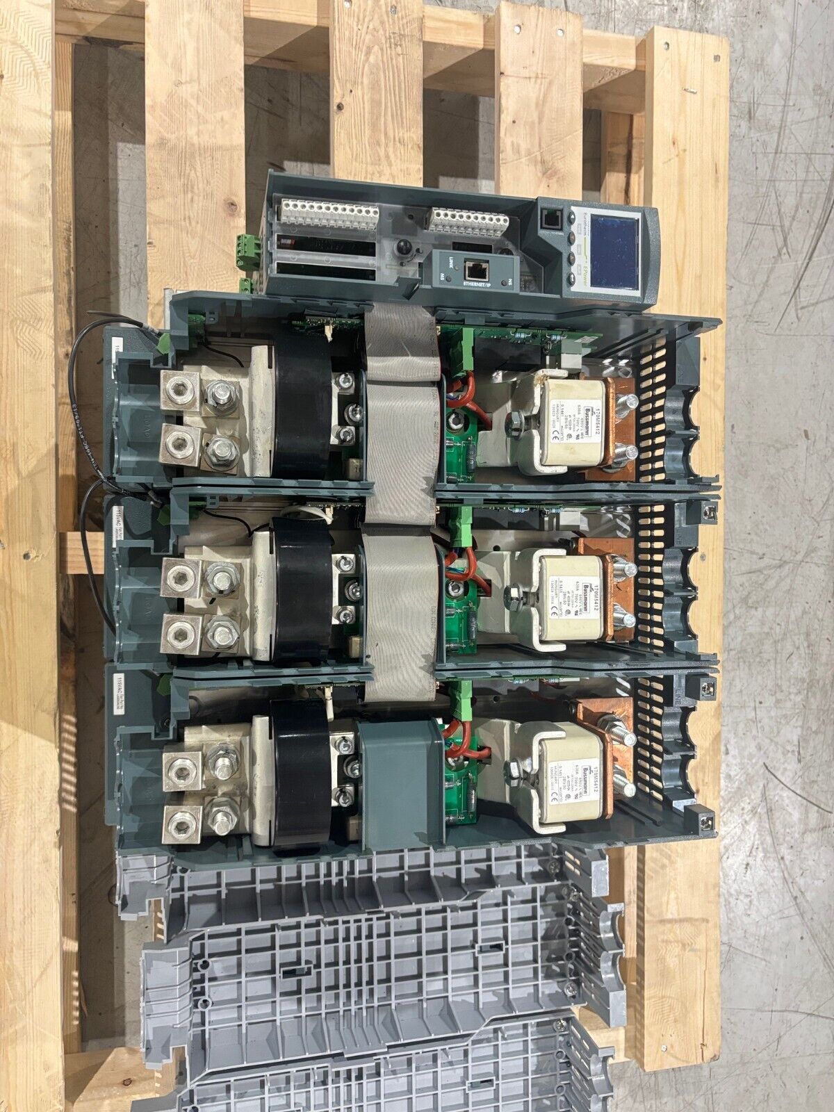 Eurotherm Epower 3PH-500A / 600V / 115V, 500 AMP, SCR Power Controller Rectifier - Maverick Industrial Sales