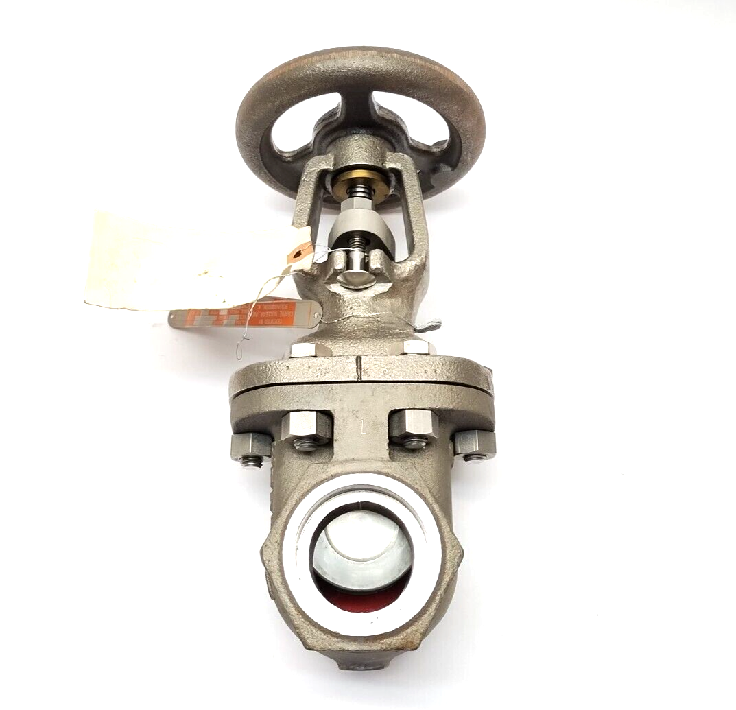 Crane CF8-FE 2" Stainless Steel Gate Valve 114-SP Class 150 Socket Weld Ends CF8 - Maverick Industrial Sales